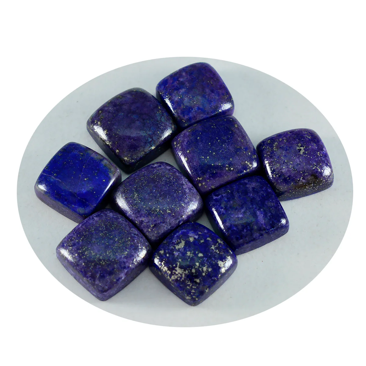 Lapis Lazuli 1PC Large 11x11 MM Square Cabochon Blue Natural semi Precious Gems - Image 2