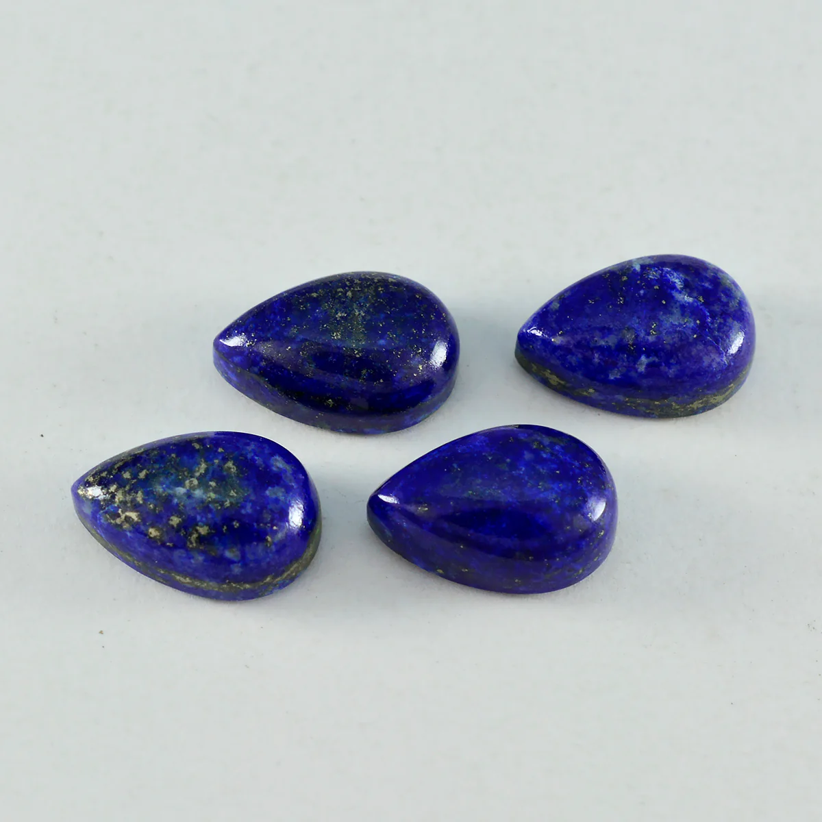 Lapis Lazuli 1PC Small 6x9 MM Pear Cabochon Blue Splendid semi Precious Gems - Image 2