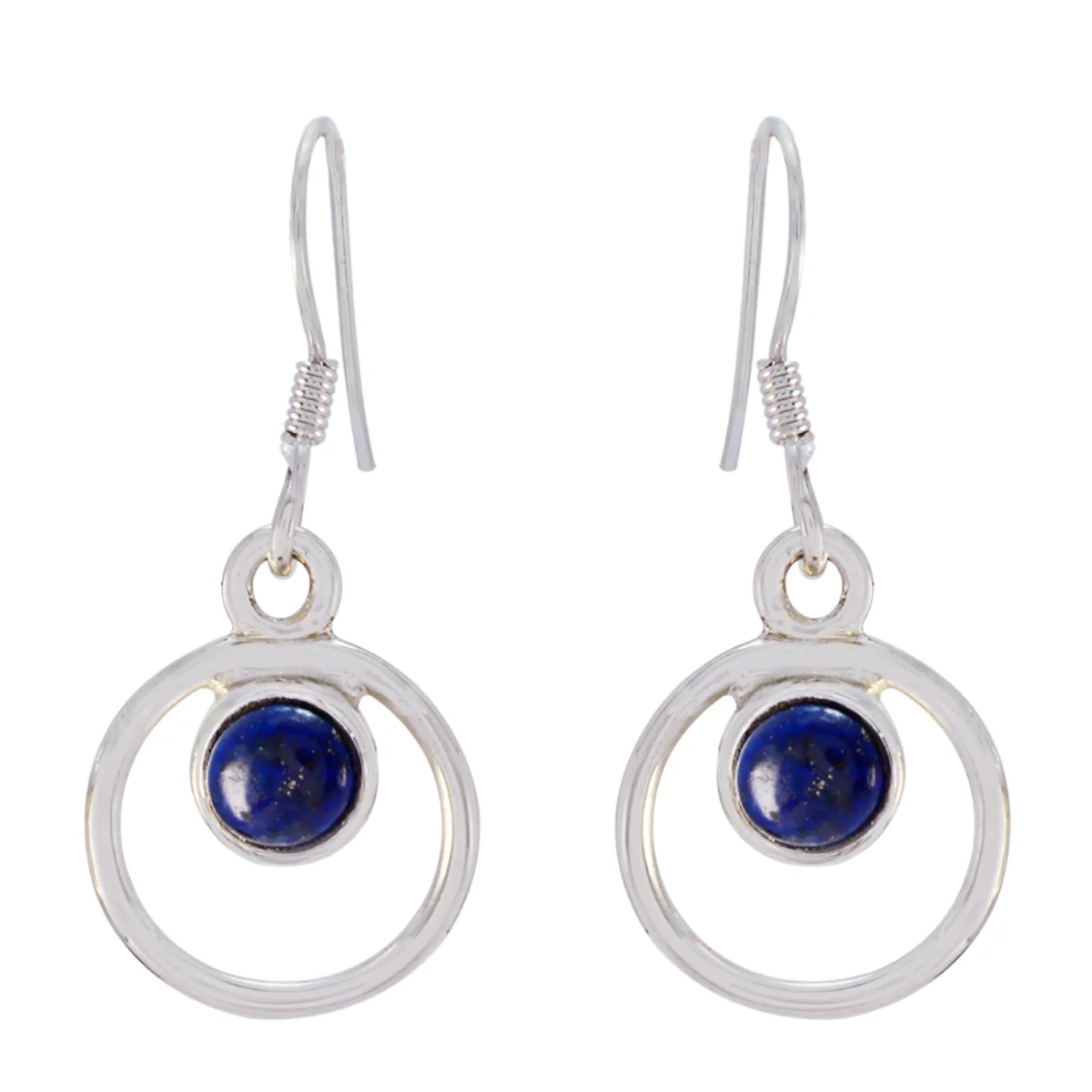 Lapis Lazuli German Daniela multiple Dangle Blue 92.5 Silver Earring