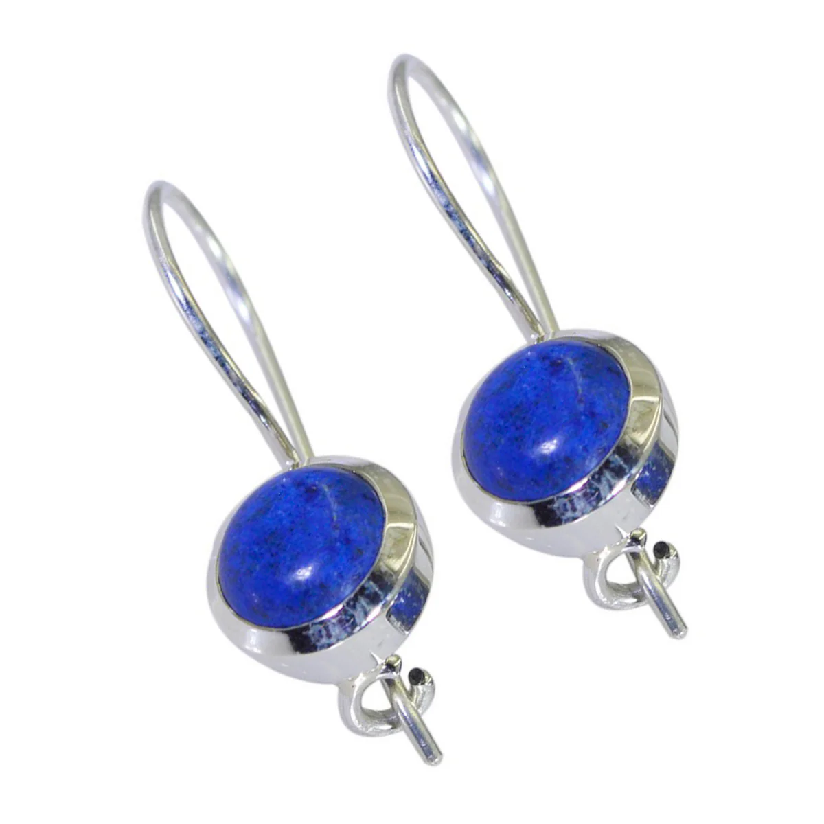 Lapis Lazuli Latin American Clara multiple Dangle Blue 92.5 Silver Earring - Image 2
