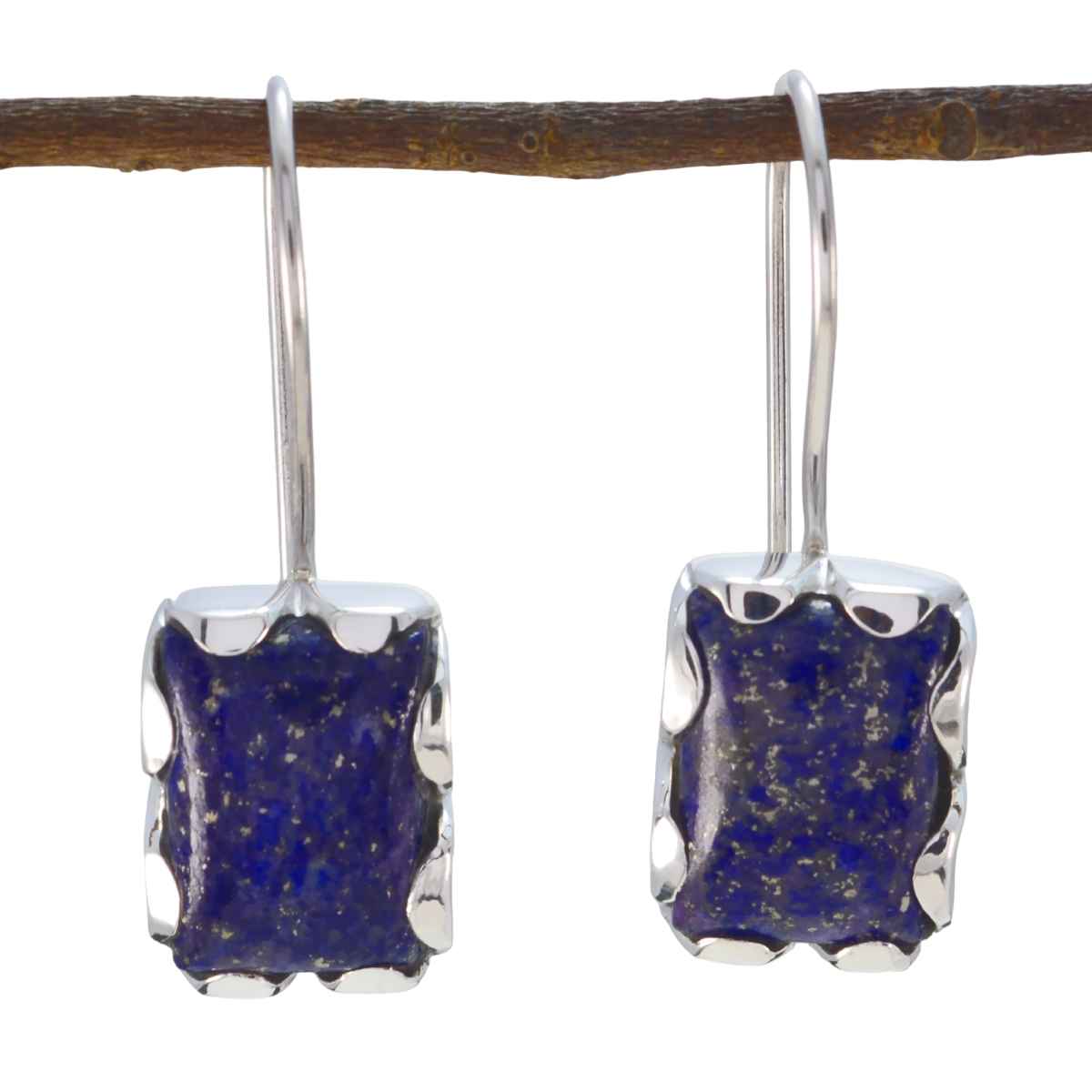 Lapis Lazuli Middle Eastern Ida multiple Dangle Blue 92.5 Silver Earring