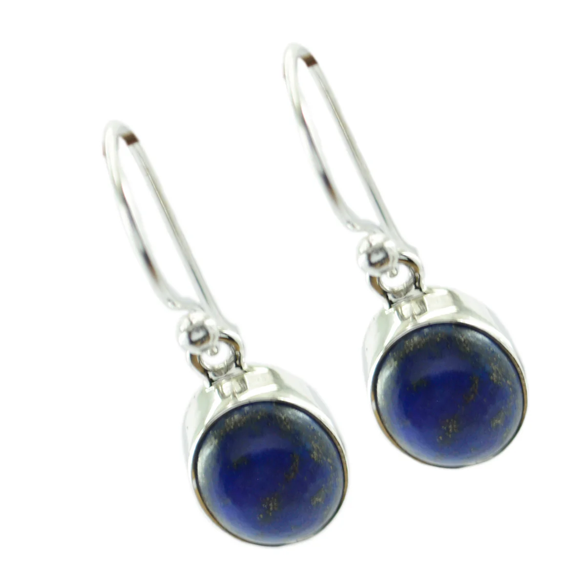 Lapis Lazuli Moroccan Fernanda multiple Dangle Blue 92.5 Silver Earring - Image 3