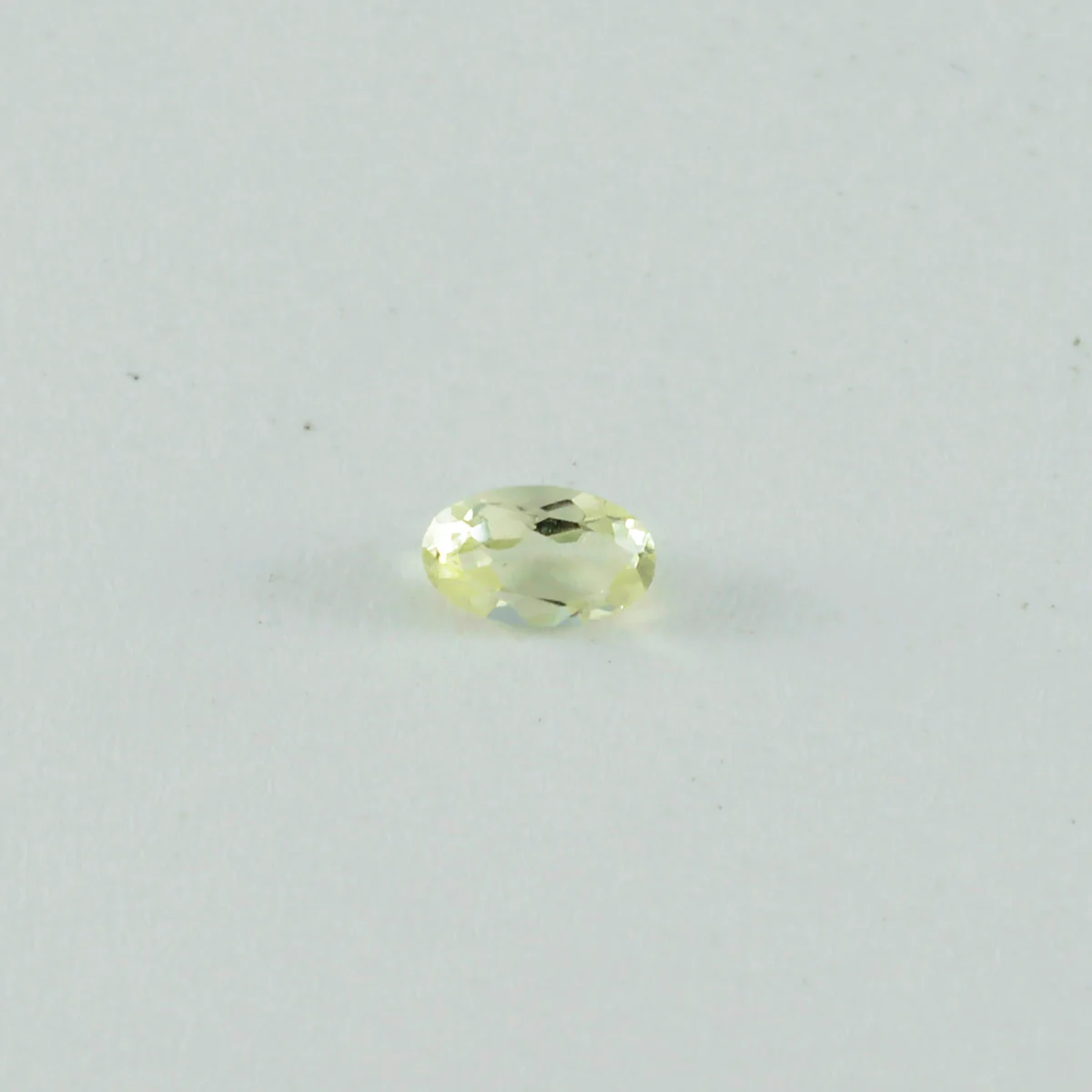 Lemon Quartz 10PC Tiny 3x5 MM Oval Faceted Yellow Lustrous Semi Precious Gems