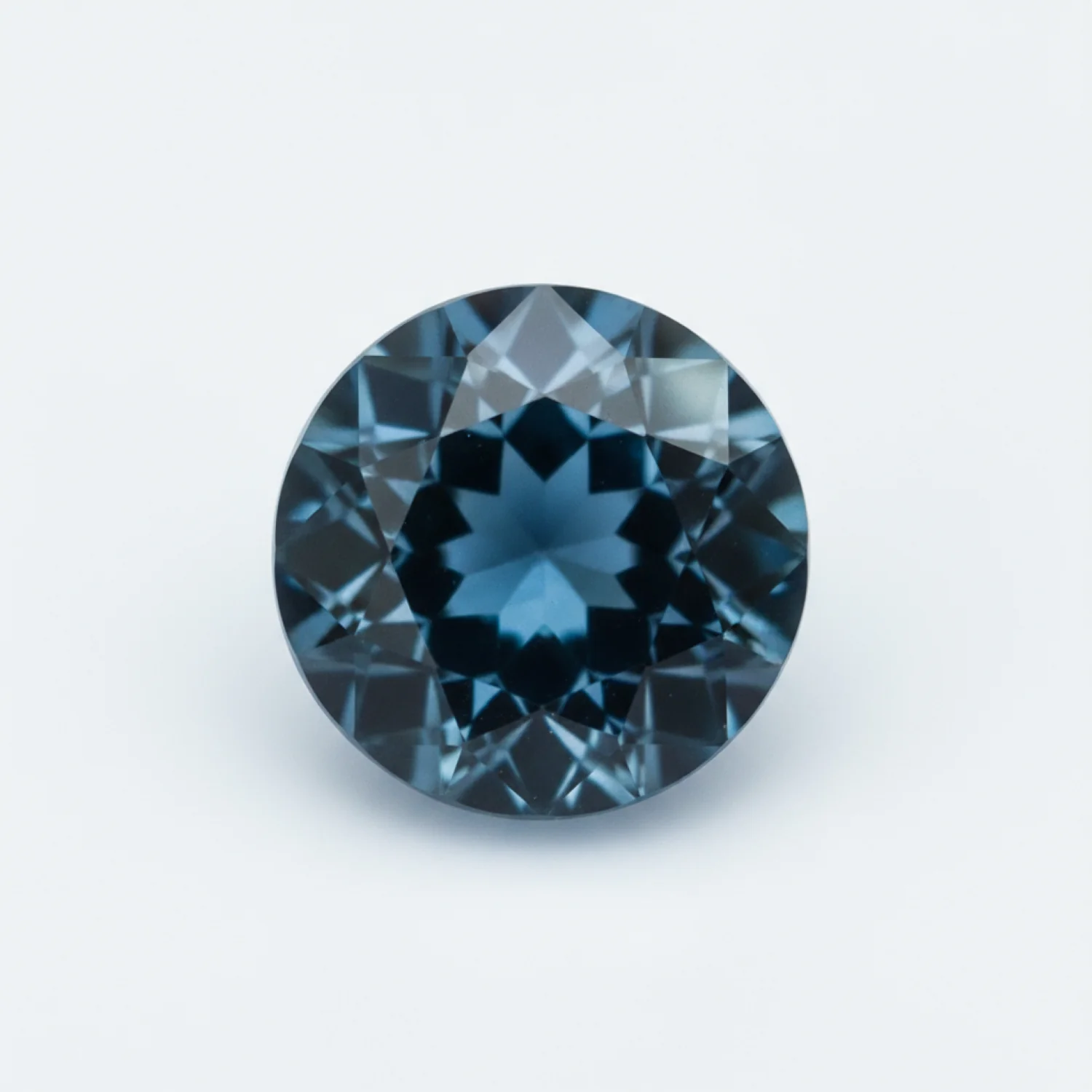 London Blue topaz 10PC Tiny 3x3 MM Round Faceted Blue Fiery Semi Precious Loose Gemstone - Image 2