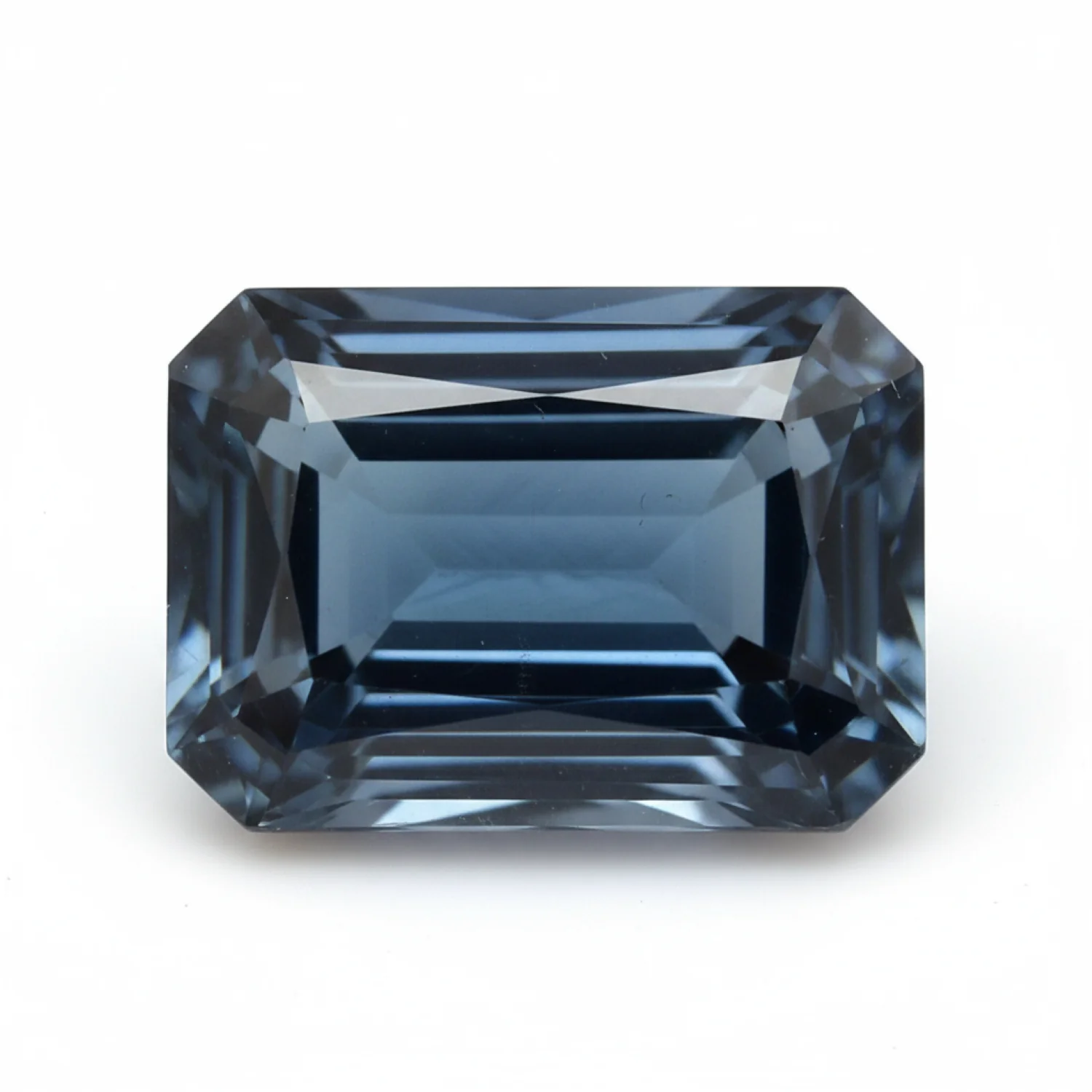 London Blue topaz 1PC Chunky 15x20 MM Emerald Faceted Blue Pure Semi Precious Loose Gems - Image 2