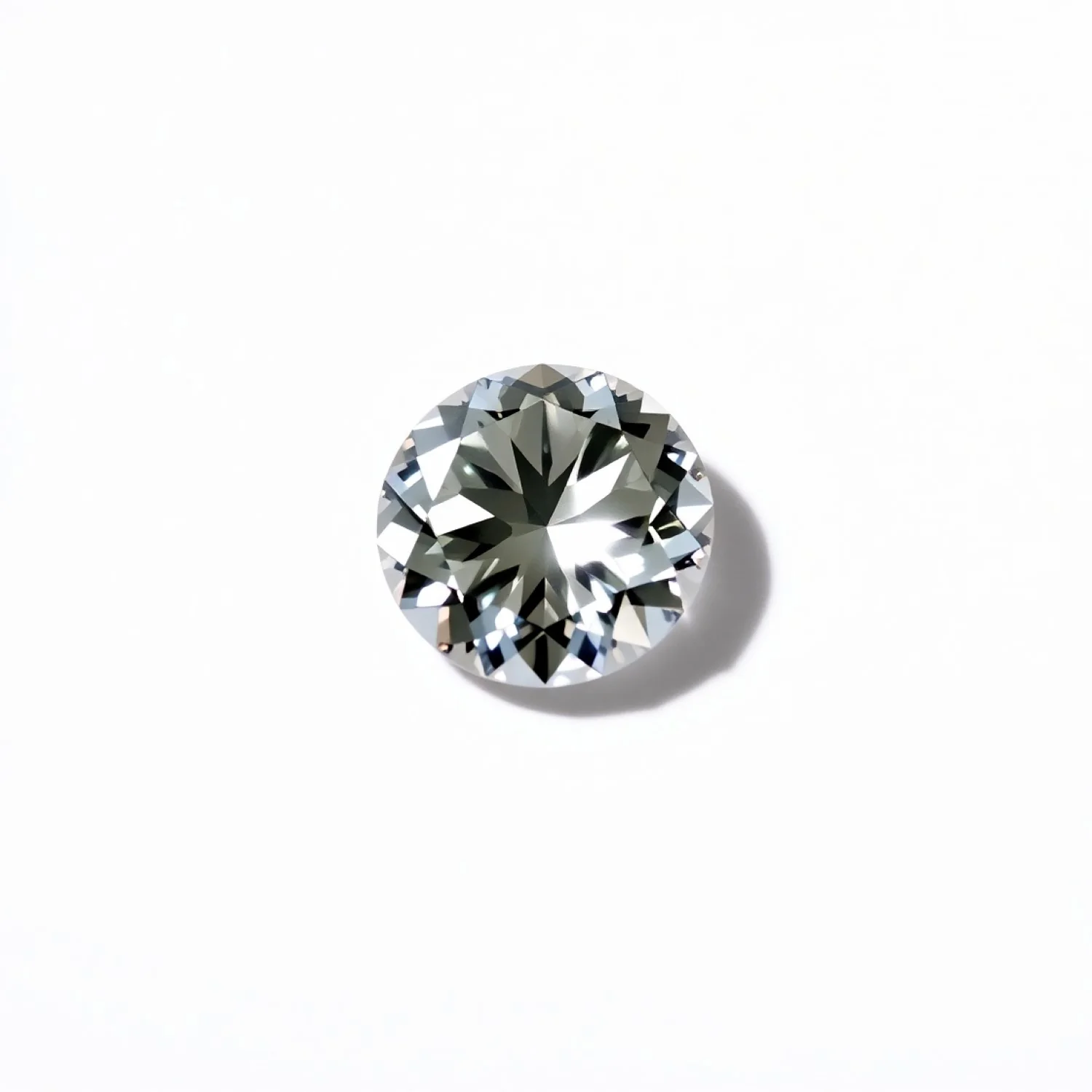 Moissanite 10PC Tiny 3x3 MM Round Faceted White Fiery Man Made Loose Gemstone