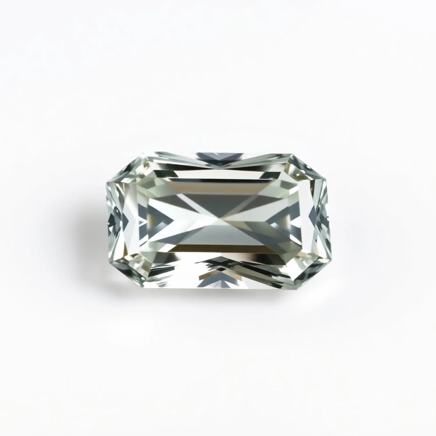 Moissanite 1PC Chunky 10x20 MM Baguette Faceted White Luster Man Made Loose Gems - Image 2