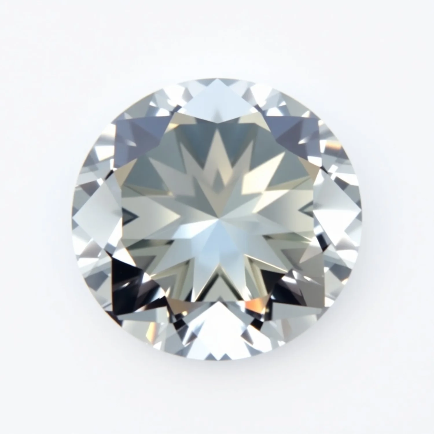 Moissanite 1PC Large 11x11 MM Round Faceted White Fine Man Made Loose Gemstone - Image 2