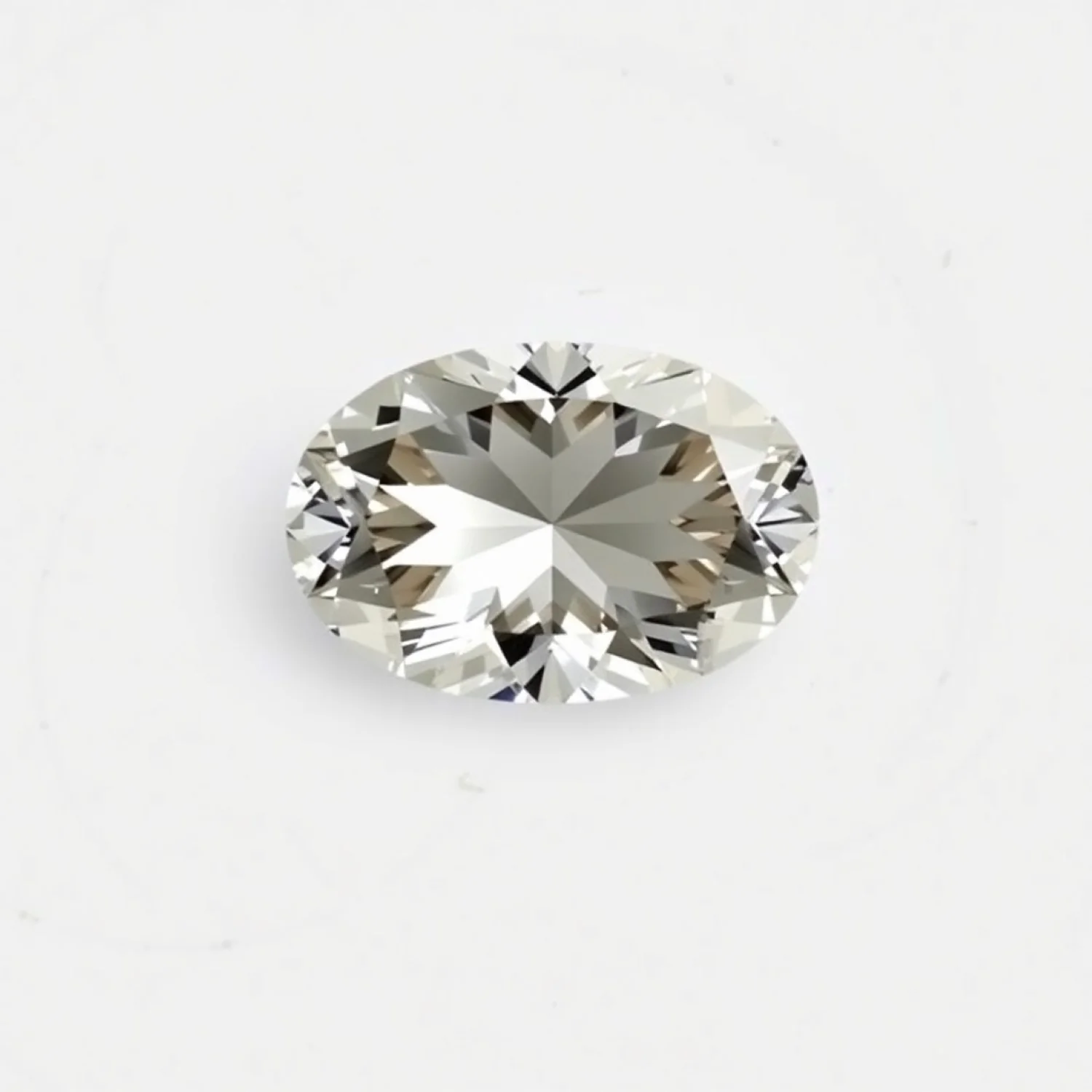 Moissanite 1PC Tiny 4x6 MM Oval Faceted White Natural Man Made Gems - Image 2