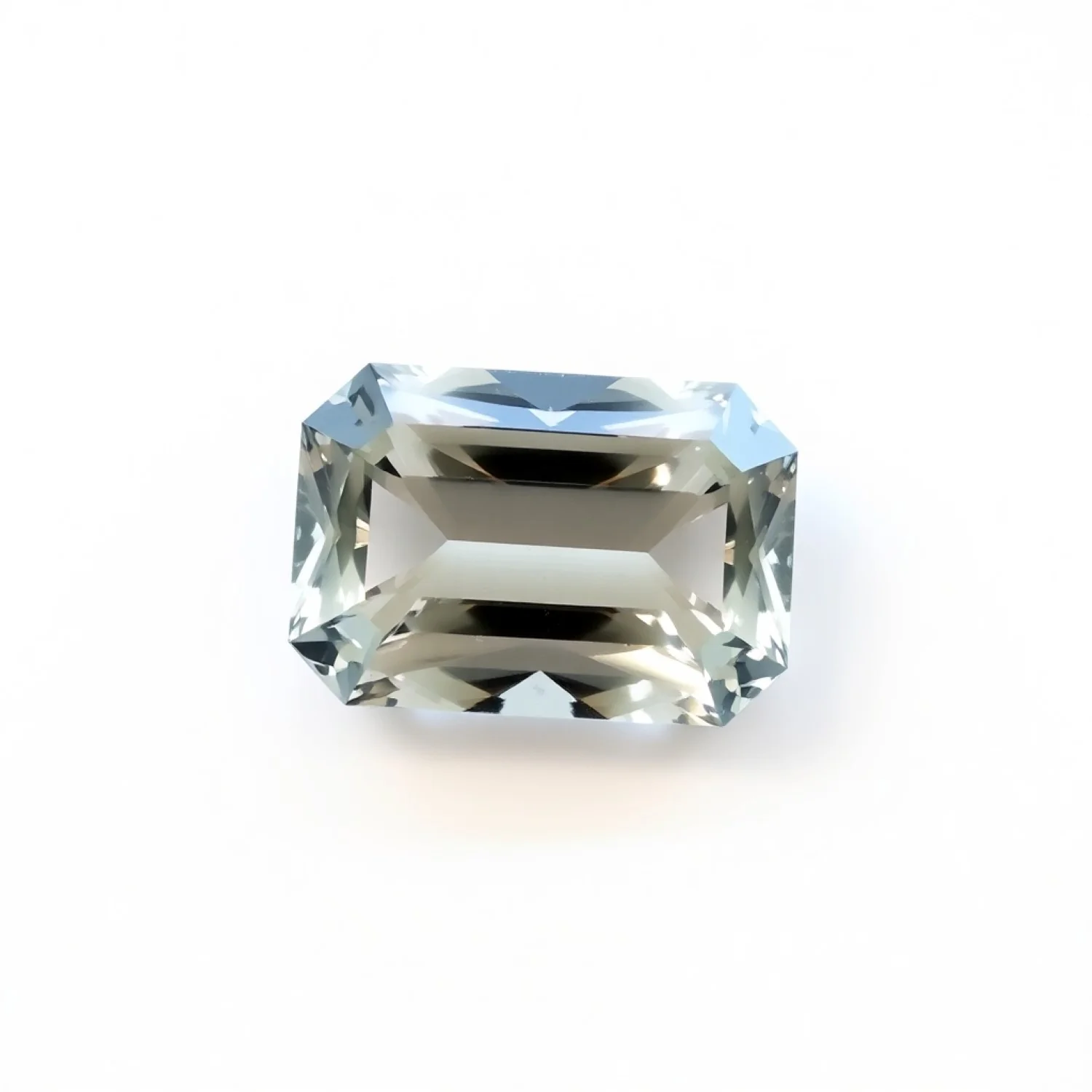 Moissanite 1PC Tiny 5x7 MM Emerald Faceted White High-Quality Man Made Loose Gems - Image 2