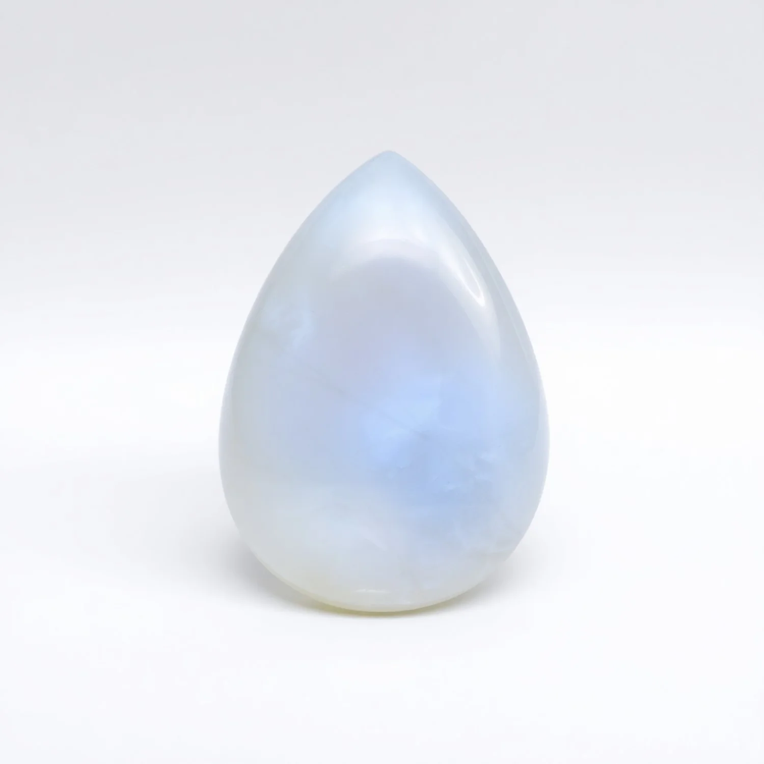 Moonstone 1PC Large 9x11 MM Pear Cabochon White Pure semi Precious Loose Gems