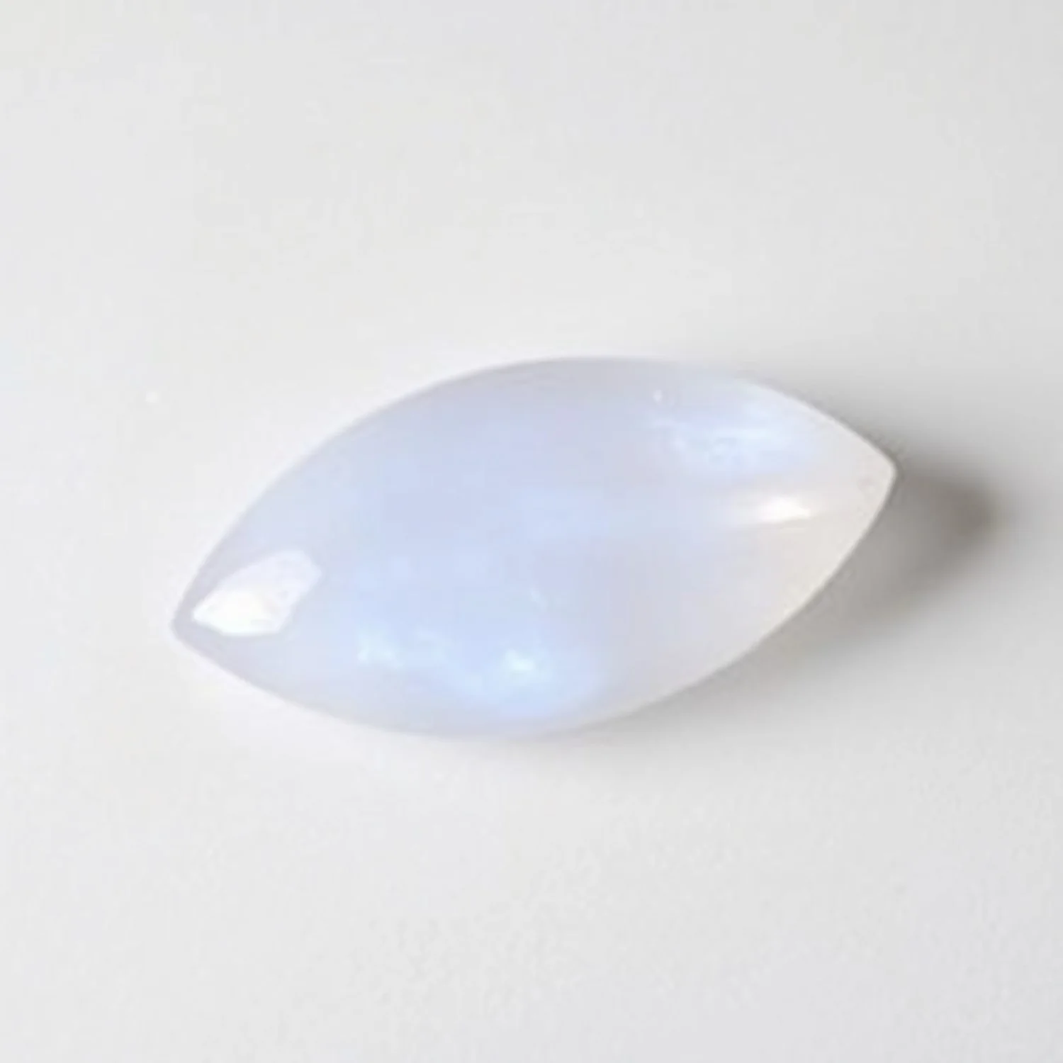 Moonstone 1PC Small 6x12 MM Marquise  Cabochon White Lustrous semi Precious Semi Precious Gemstone - Image 2