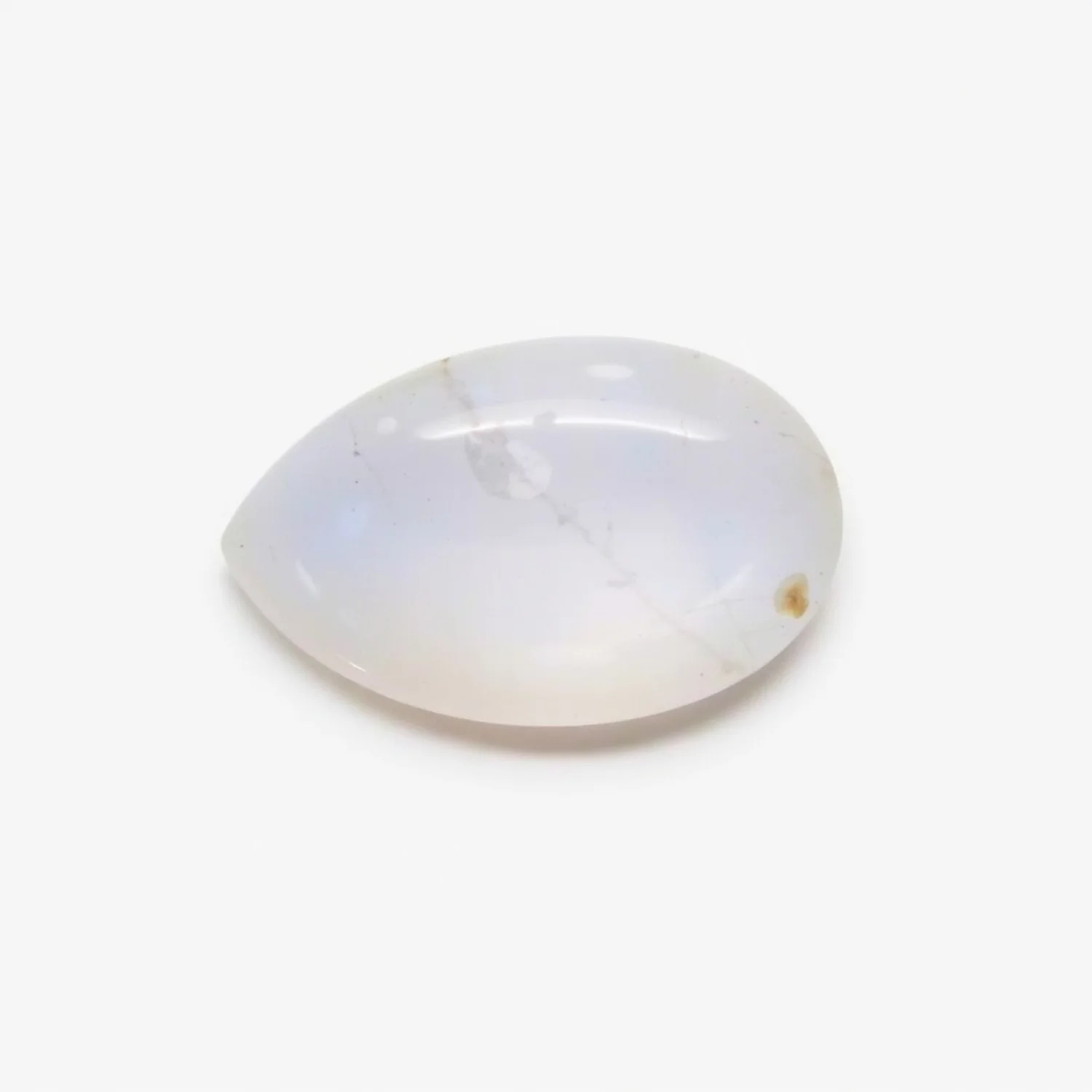 Moonstone 1PC Small 6x9 MM Pear Cabochon White High-Quality semi Precious Loose Gemstones - Image 2