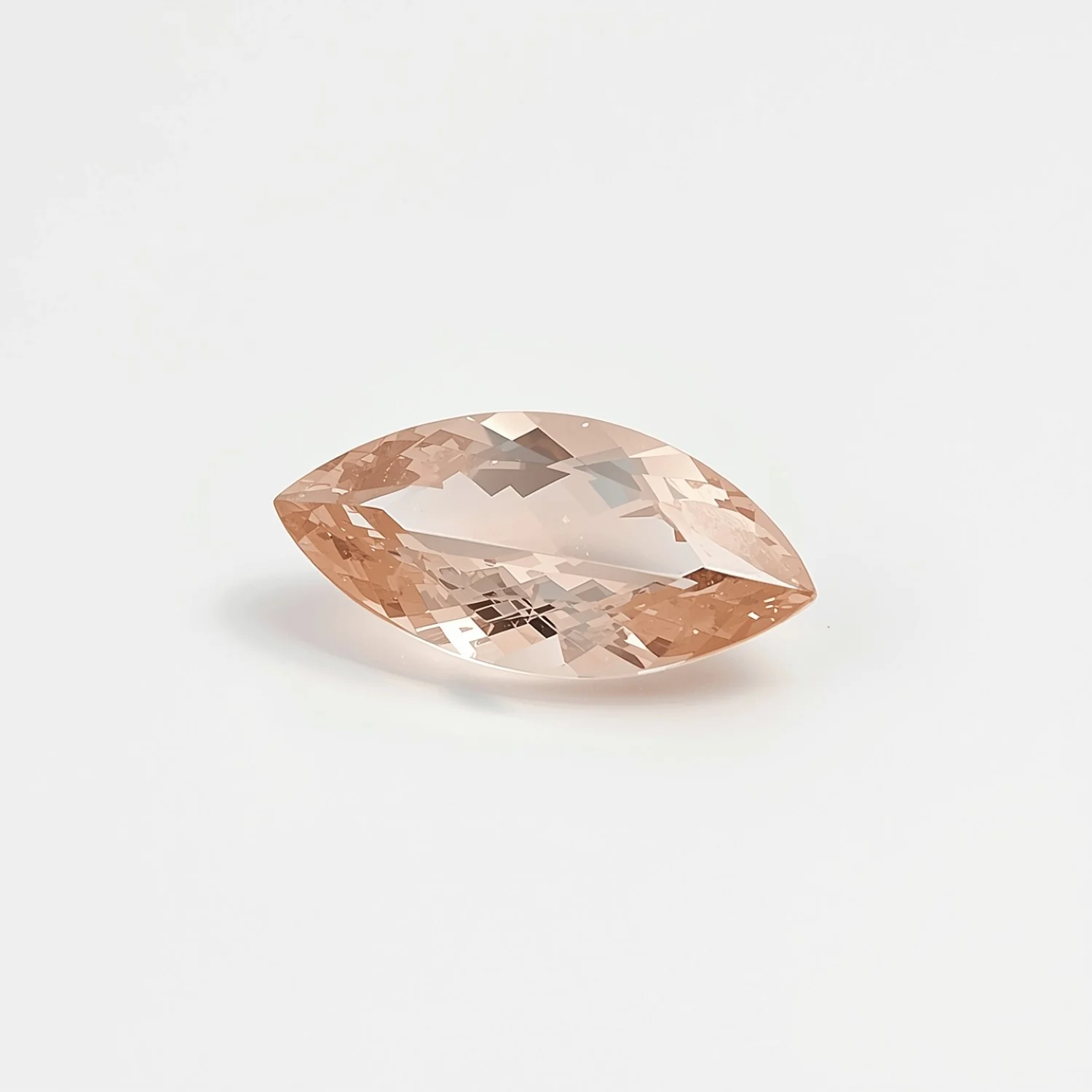 Morganite 10PC Tiny 2x4 MM Marquise Faceted Pink Natural Semi Precious Gems - Image 2