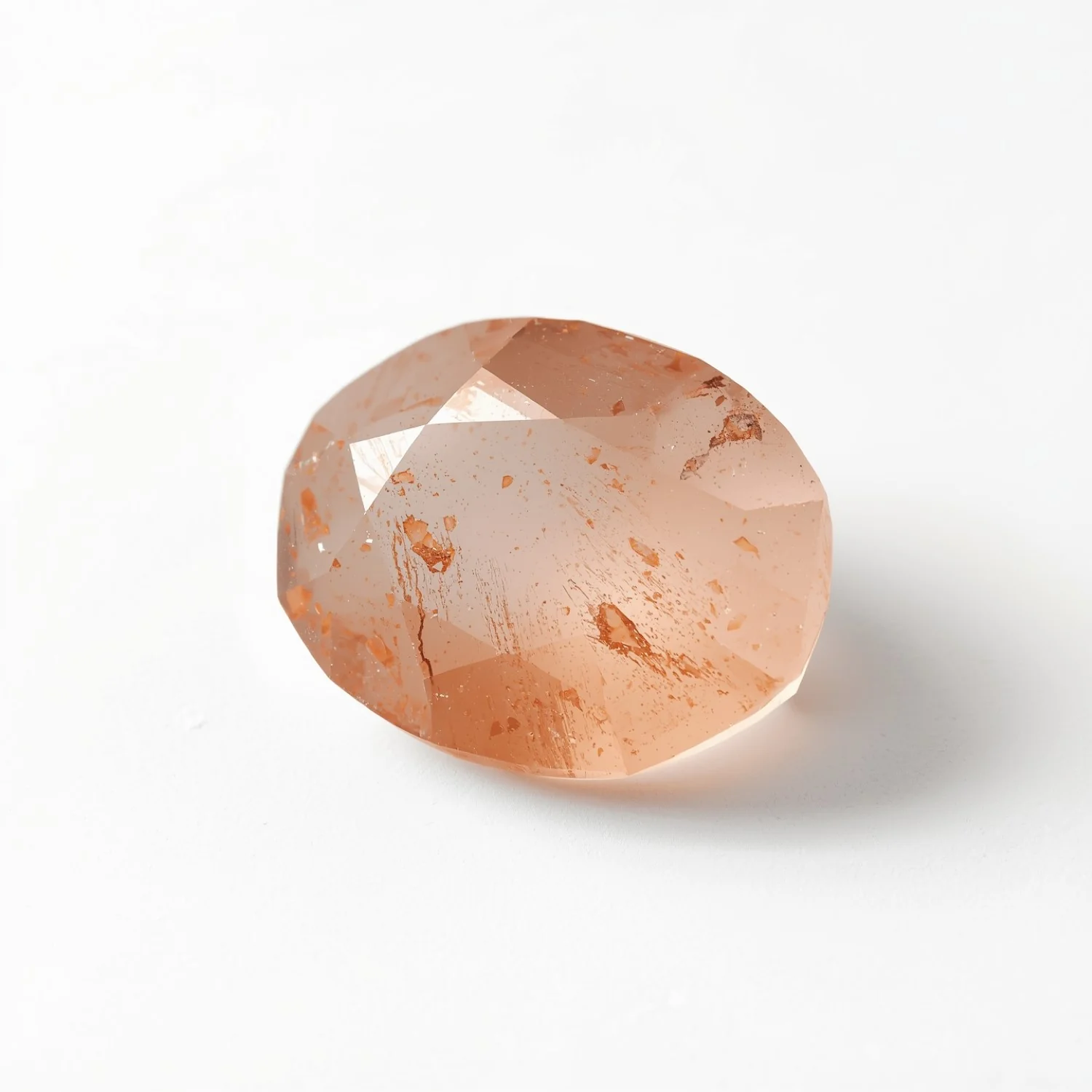 Morganite 1PC Large 10x14 MM Oval Faceted Pink Luster Semi Precious Loose Gems