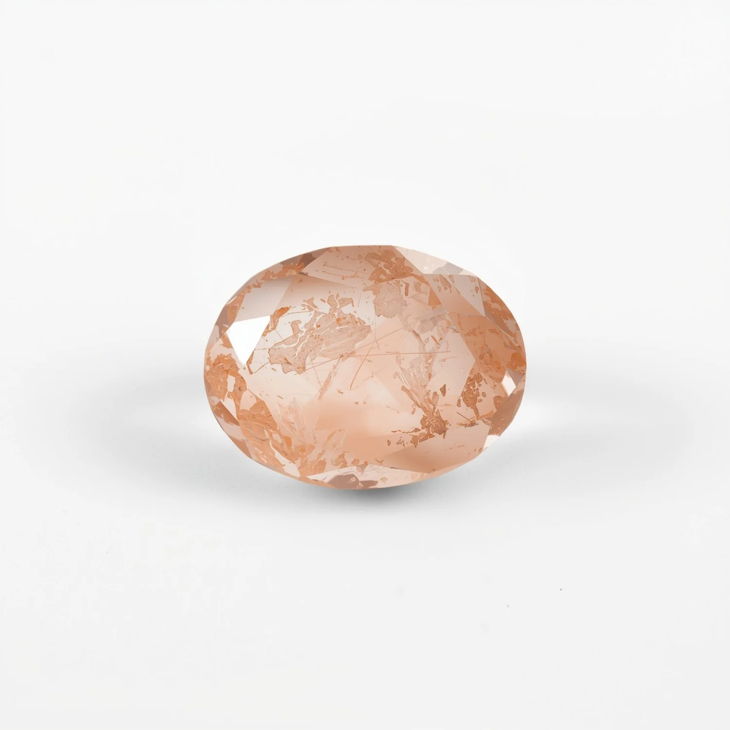 Morganite 1PC Medium 7x10 MM Oval Faceted Pink Fiery Semi Precious Gems