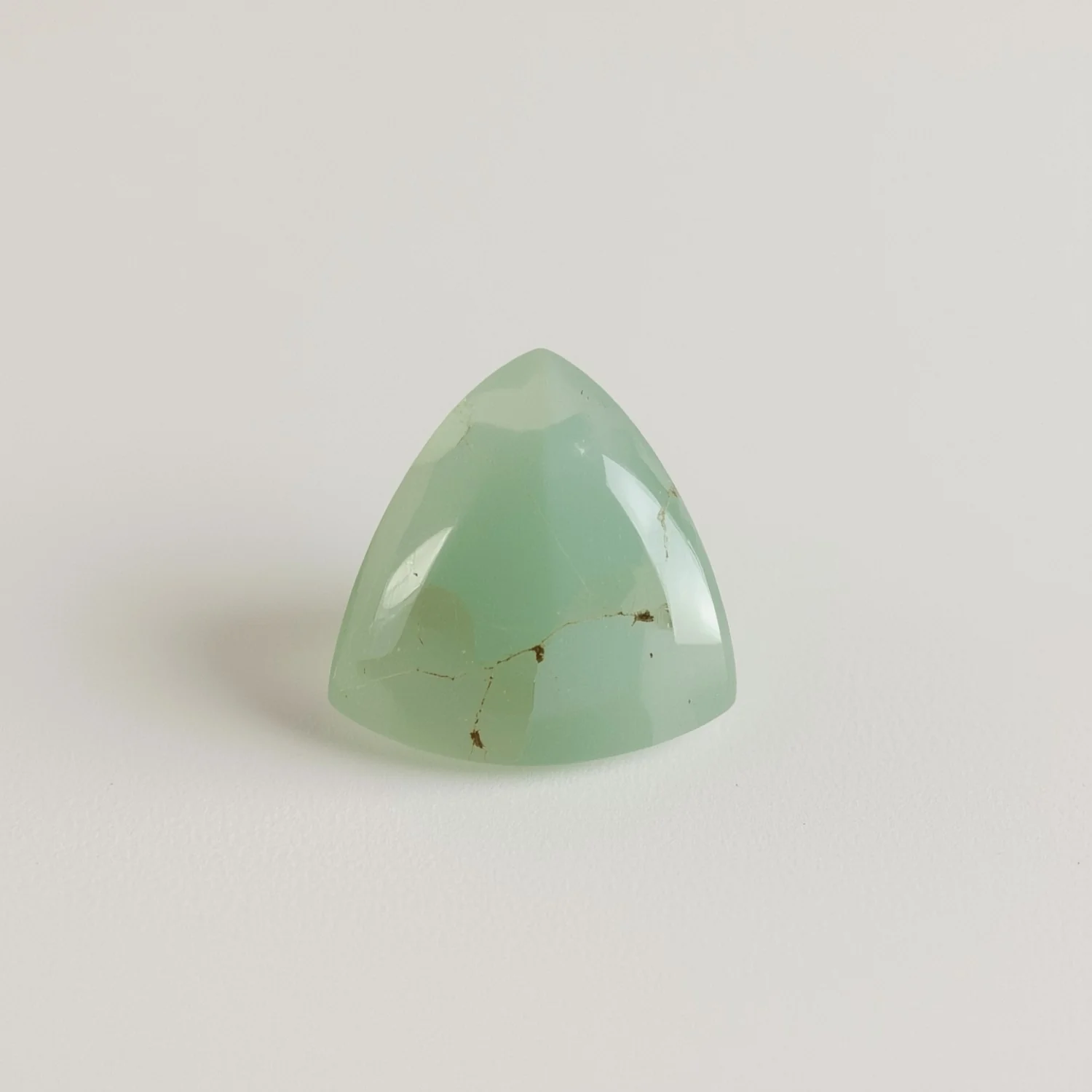 Moss Agate 10PC Tiny 5x5 MM Triangle Cabochon Green Shine semi Precious Loose Gemstones