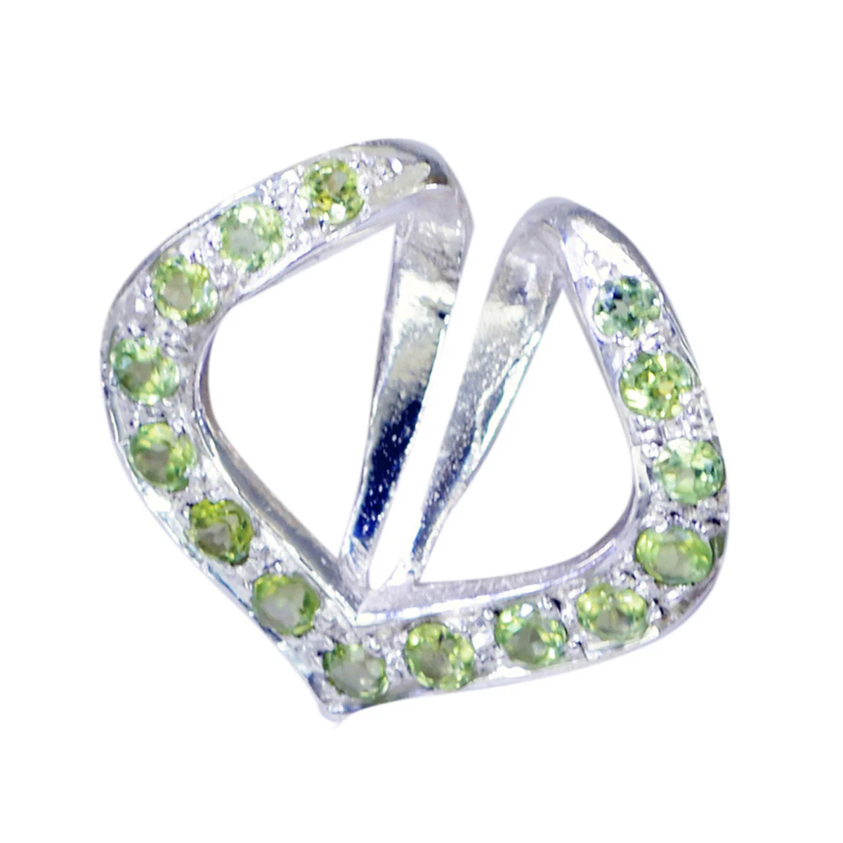 Peridot Classic Middle Eastern 925 Silver multiple Lucia Luxurious Green Pendant Jewelry - Image 3