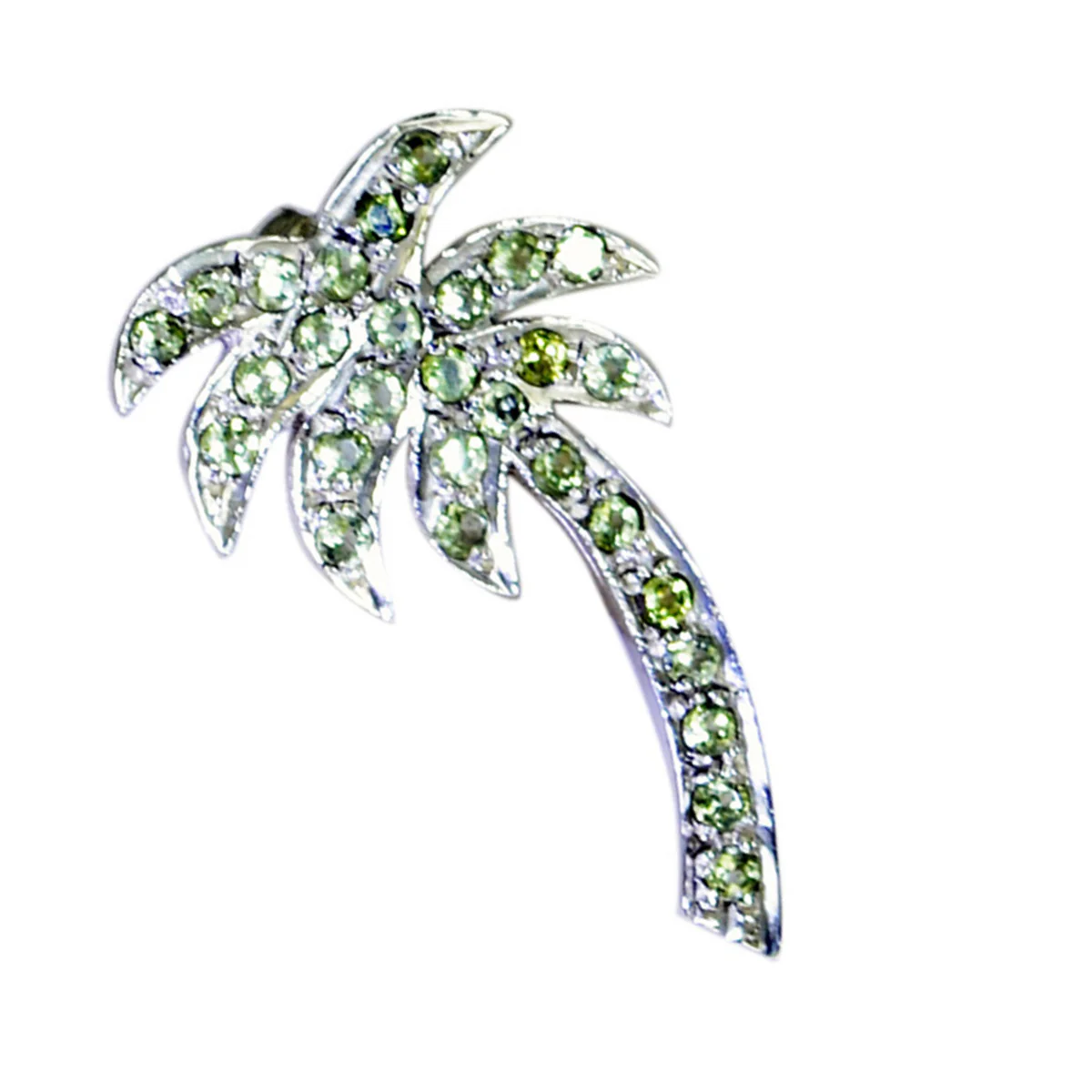 Peridot Delicate African Silver multiple Gabriela Modern Green Pendant Jewelry - Image 2