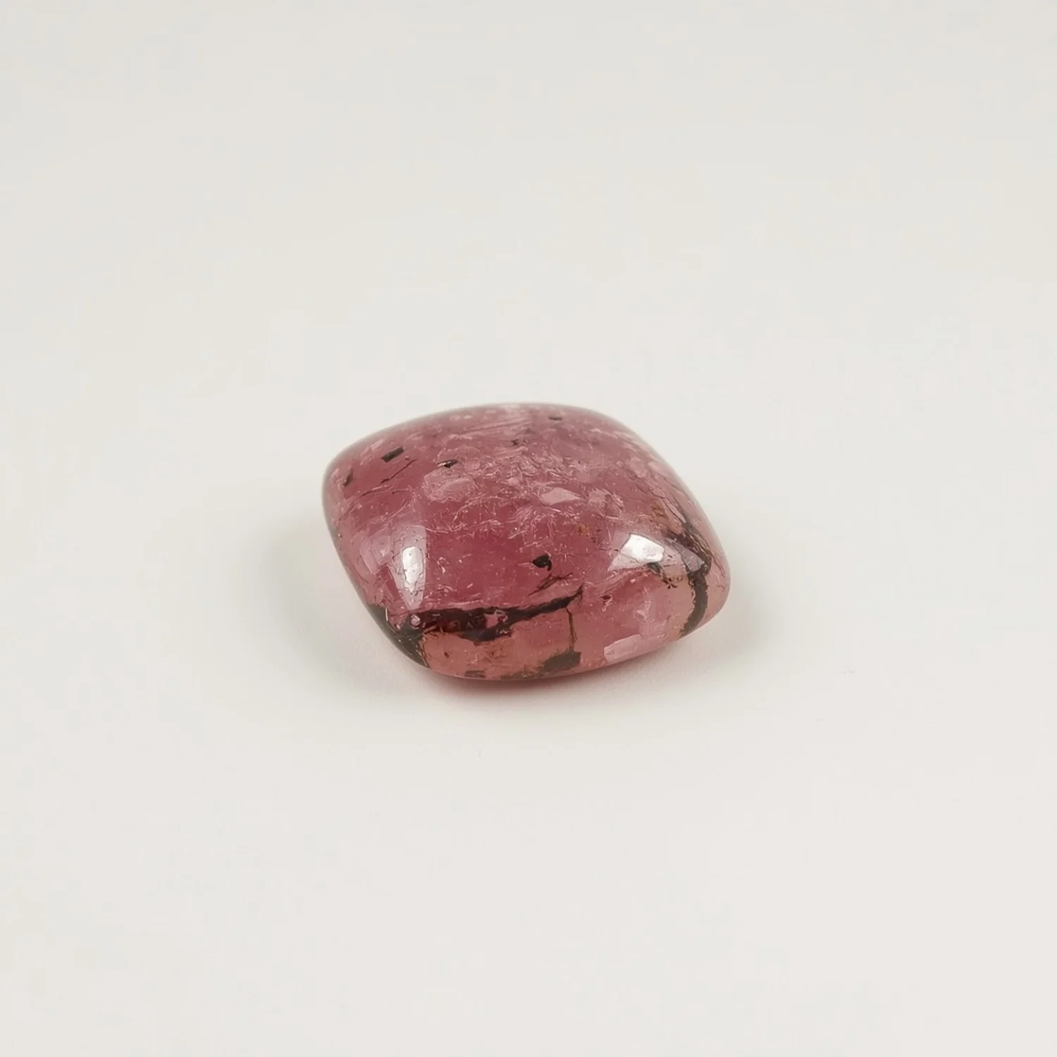 Pink Tourmaline 10PC Tiny 3x3 MM Square Cabochon Pink Luster semi Precious Loose Gems - Image 2