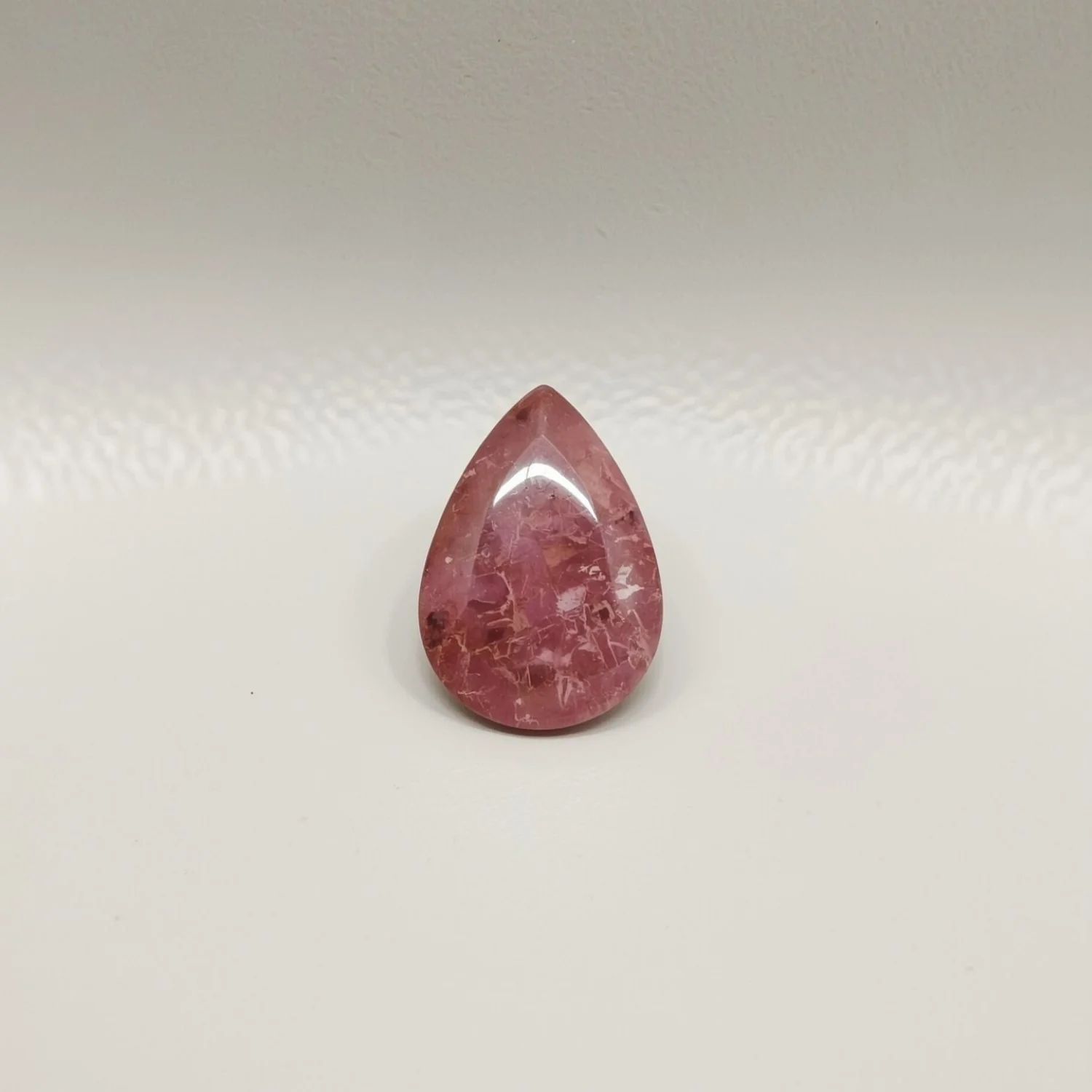 Pink Tourmaline 10PC Tiny 3x5 MM Pear Cabochon Pink Pure semi Precious Loose Gemstones