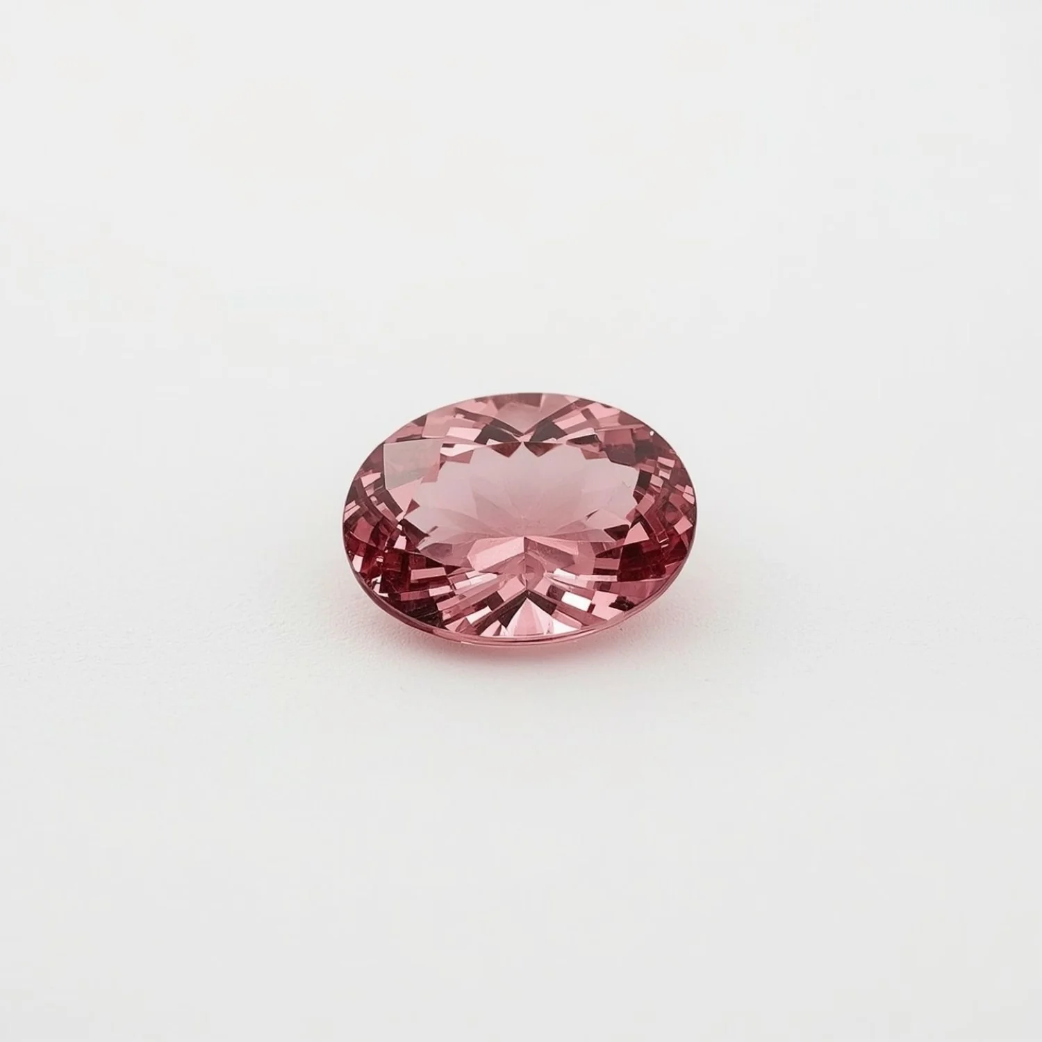 Pink Tourmaline 1PC Medium 8x10 MM Oval Faceted Pink Luster Semi Precious Loose Gems - Image 2