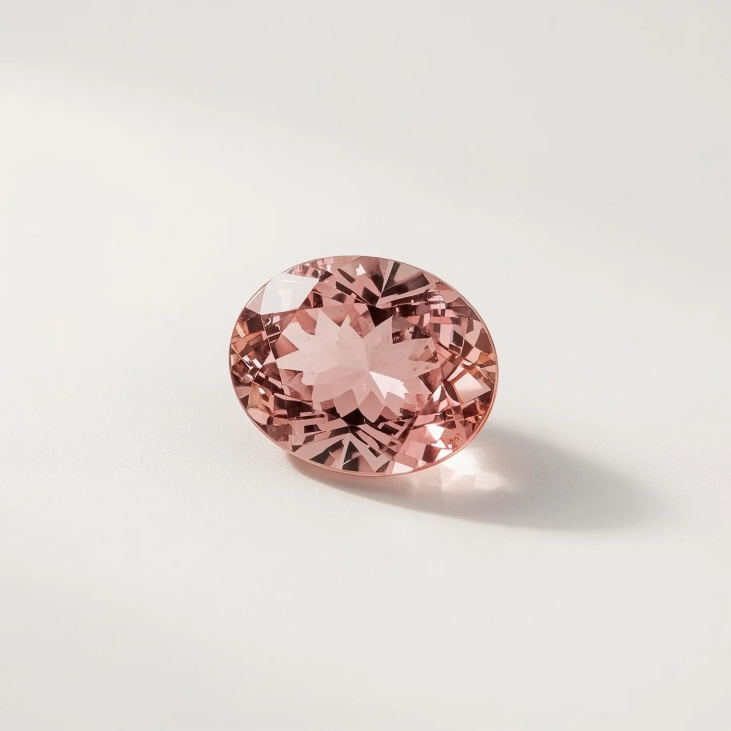 Pink Tourmaline 1PC Tiny 4x6 MM Oval Faceted Pink Pure Semi Precious Loose Gemstones - Image 2
