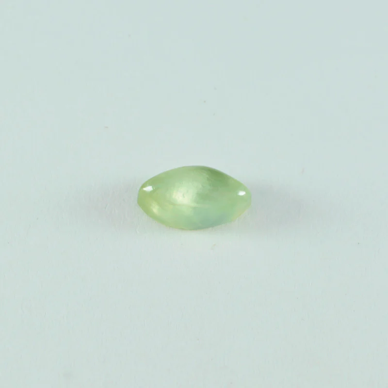 Prehnite 1PC Small 6x12 MM Marquise Cabochon Green Natural semi Precious Semi Precious Gemstone - Image 4