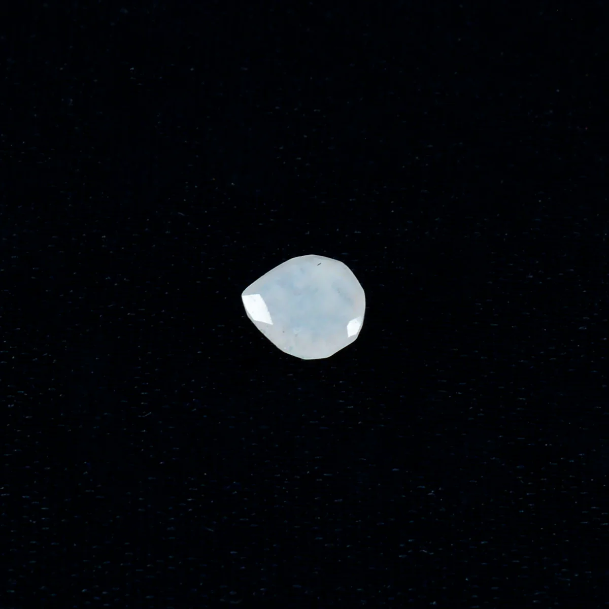 Rainbow Moonstone 10PC Tiny 5x5 MM Heart Faceted White Sparkling Semi Precious Gems - Image 3