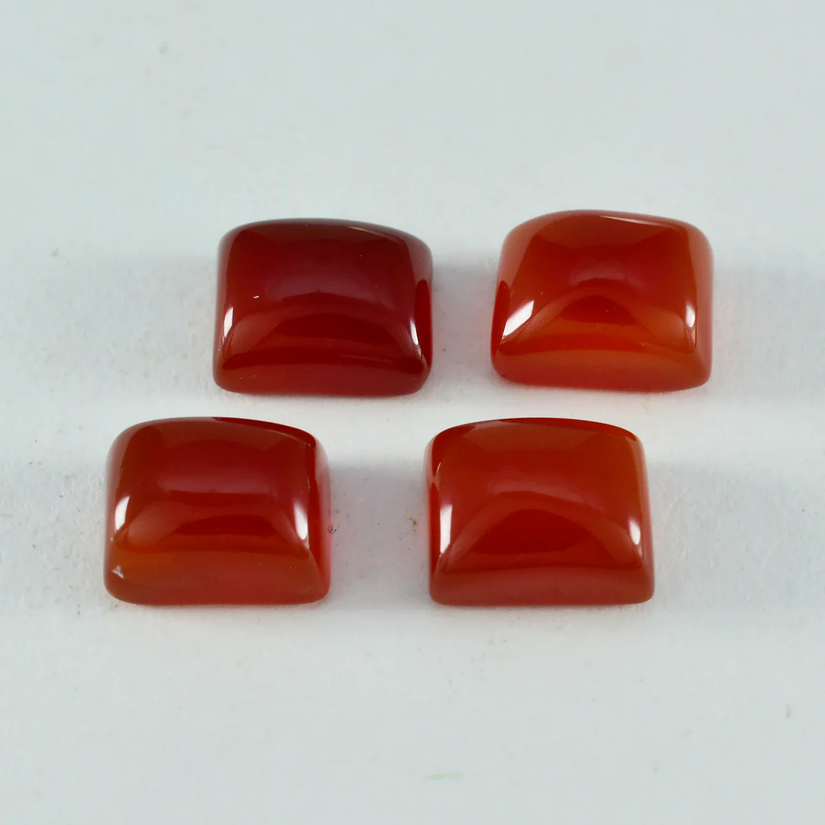 Red Onyx 1PC Large 10x12 MM Emerald Cabochon Red Superior semi Precious Gems - Image 3
