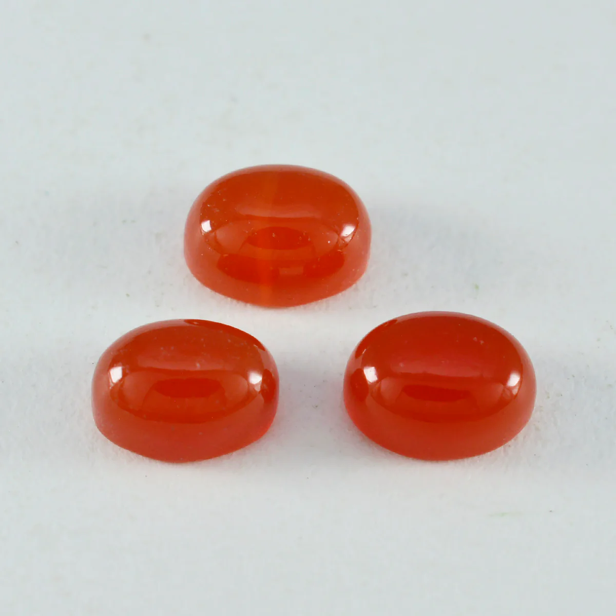 Red Onyx 1PC Large 10x12 MM Oval Cabochon Red Polished semi Precious Loose Gemstones - Image 4
