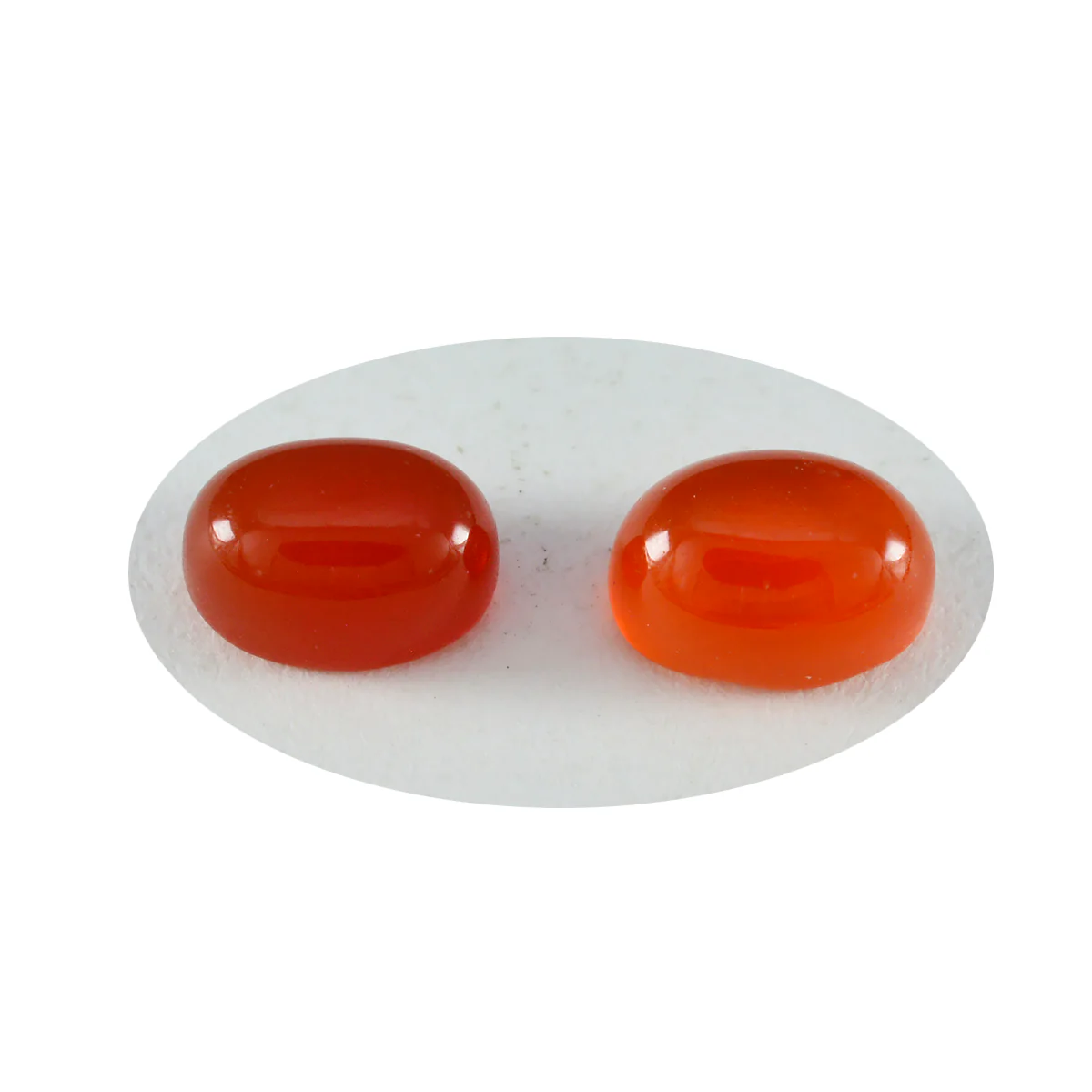 Red Onyx 1PC Large 9x11 MM Oval Cabochon Red Brilliant semi Precious Loose Gems - Image 2
