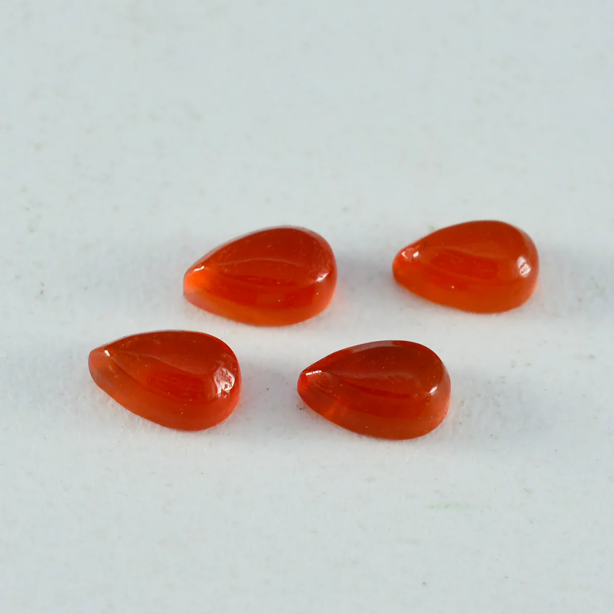 Red Onyx 1PC Medium 7x10 MM Pear Cabochon Red Splendid semi Precious Semi Precious Gemstone - Image 4
