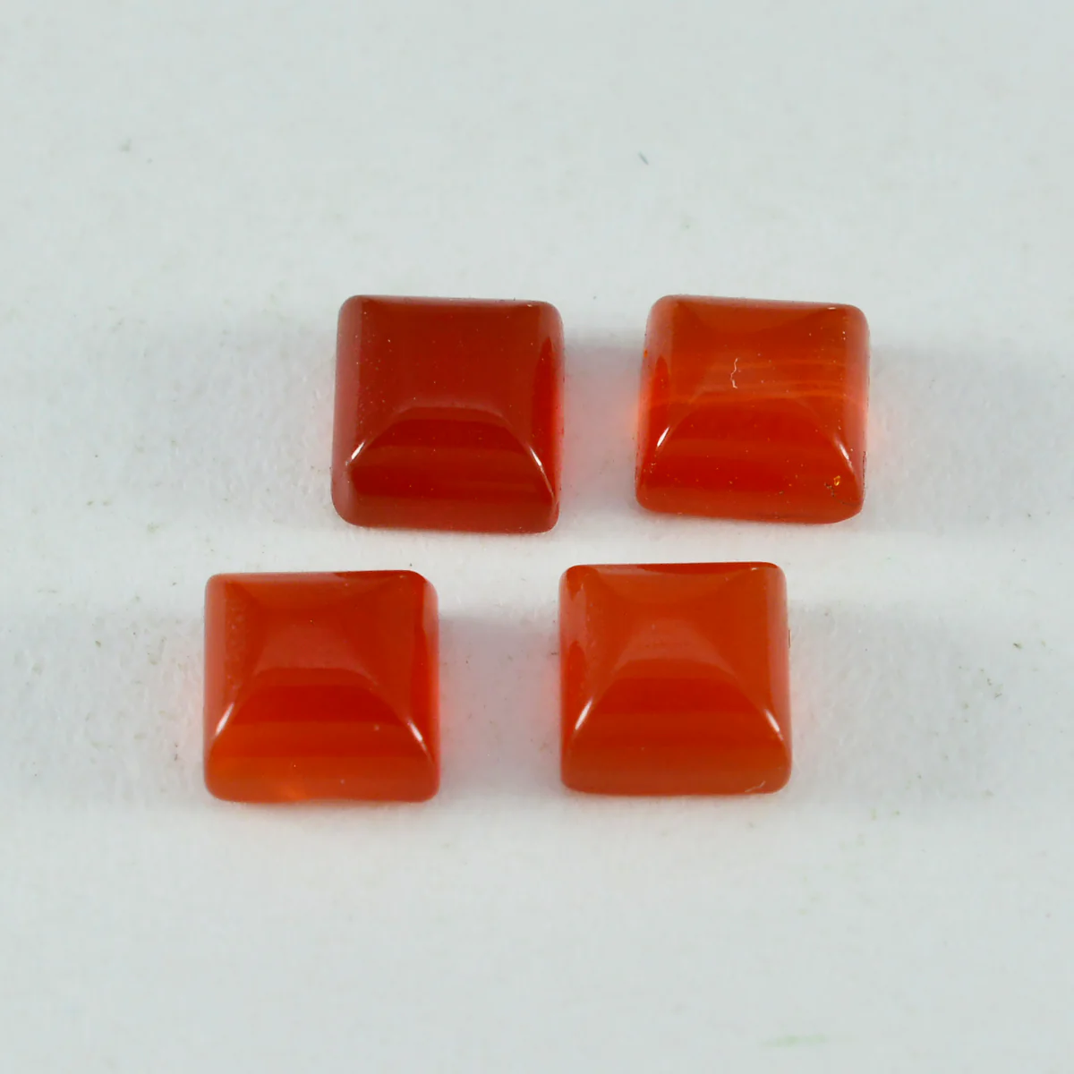 Red Onyx 1PC Medium 9x9 MM Square Cabochon Red Fiery semi Precious Semi Precious Gemstone