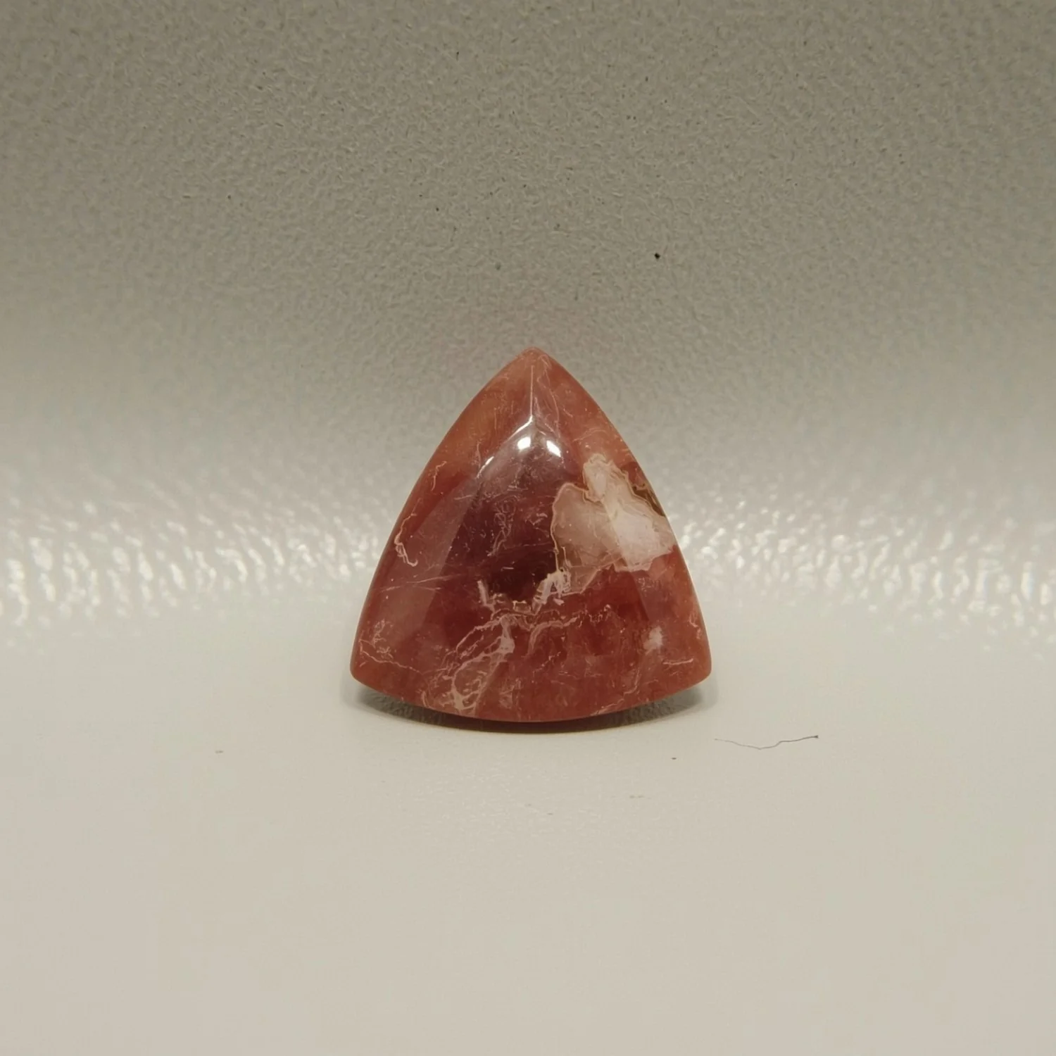 Red Strawberry Quartz 10PC Tiny 3x3 MM Triangle Cabochon Red Superior semi Precious Semi Precious Gemstone