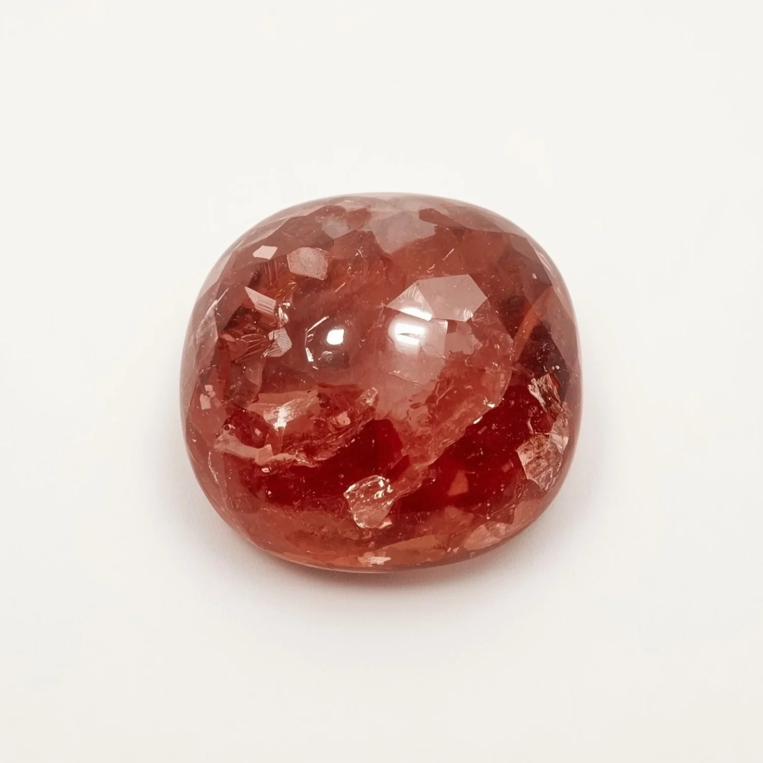 Red Strawberry Quartz 10PC Tiny 4x4 MM Cushion Cabochon Red Pure semi Precious Loose Gemstones