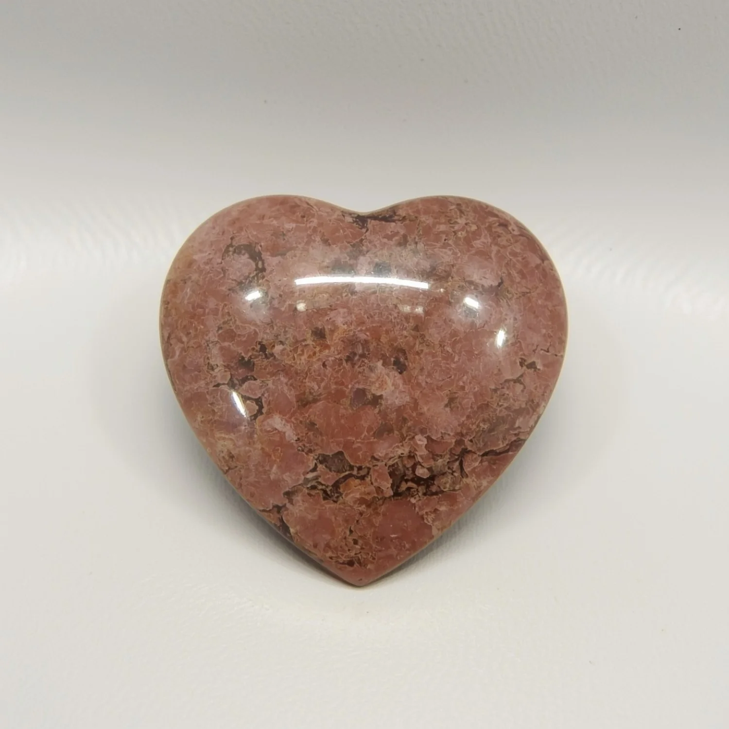 Red Strawberry Quartz 1PC Small 8x8 MM Heart Cabochon Red Superior semi Precious Loose Gemstone - Image 2