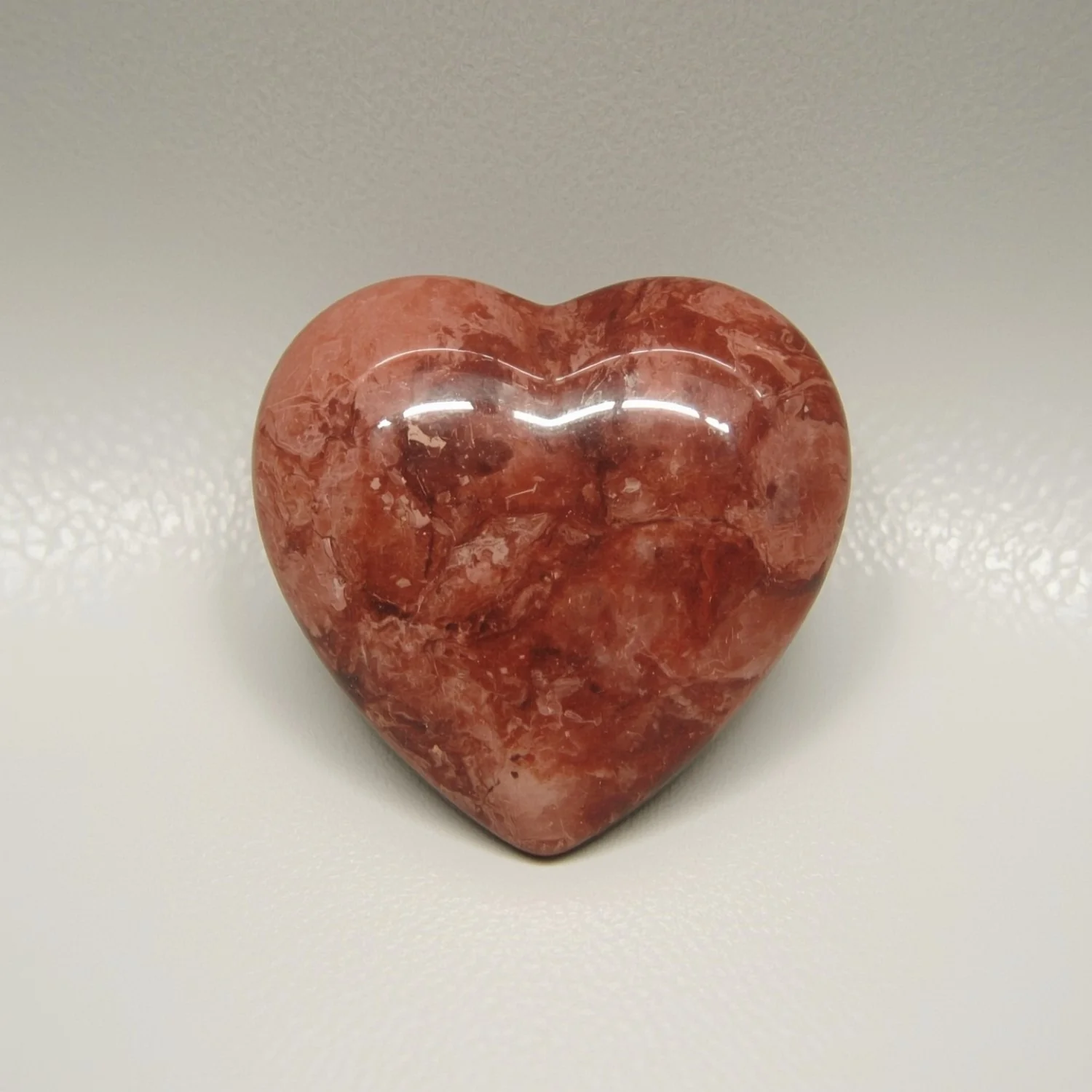 Red Strawberry Quartz 1PC Tiny 6x6 MM Heart Cabochon Red Natural semi Precious Gems - Image 2