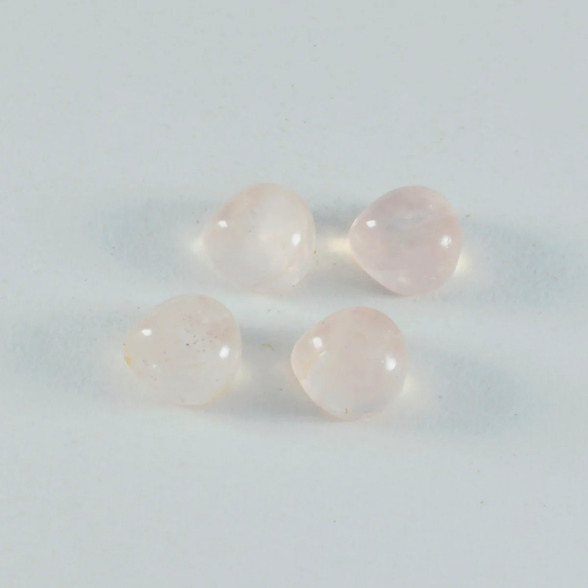 Rose Quartz 1PC Large 10x10 MM Heart Cabochon Pink High-Quality semi Precious Loose Gems - Image 4