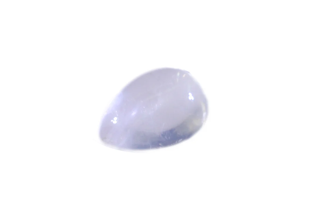 Rose Quartz 1PC Tiny 5x7 MM Pear Cabochon Pink Fine semi Precious Semi Precious Gemstone - Image 3