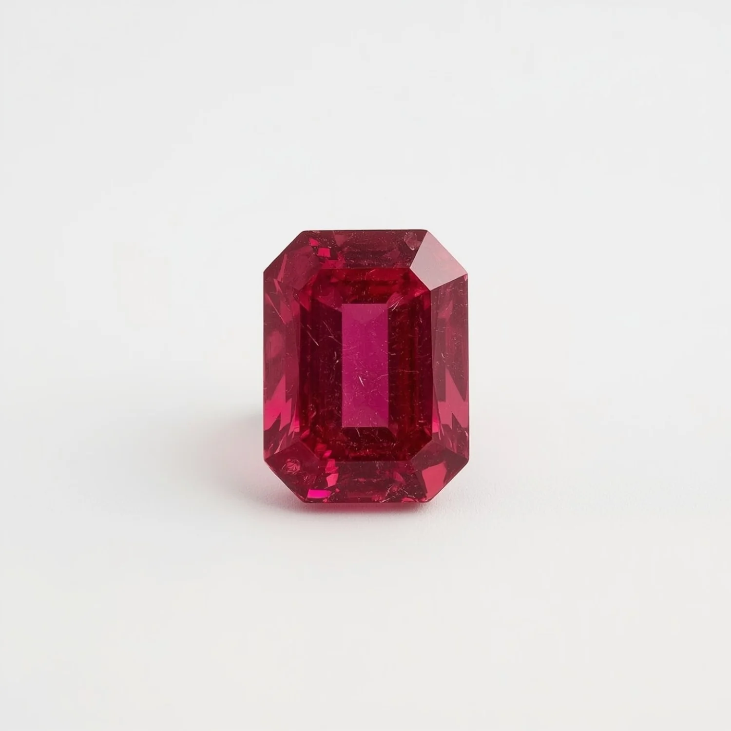Ruby (GF) 1PC Tiny 4x6 MM Emerald Faceted Pink Brilliant Precious Loose Gemstones