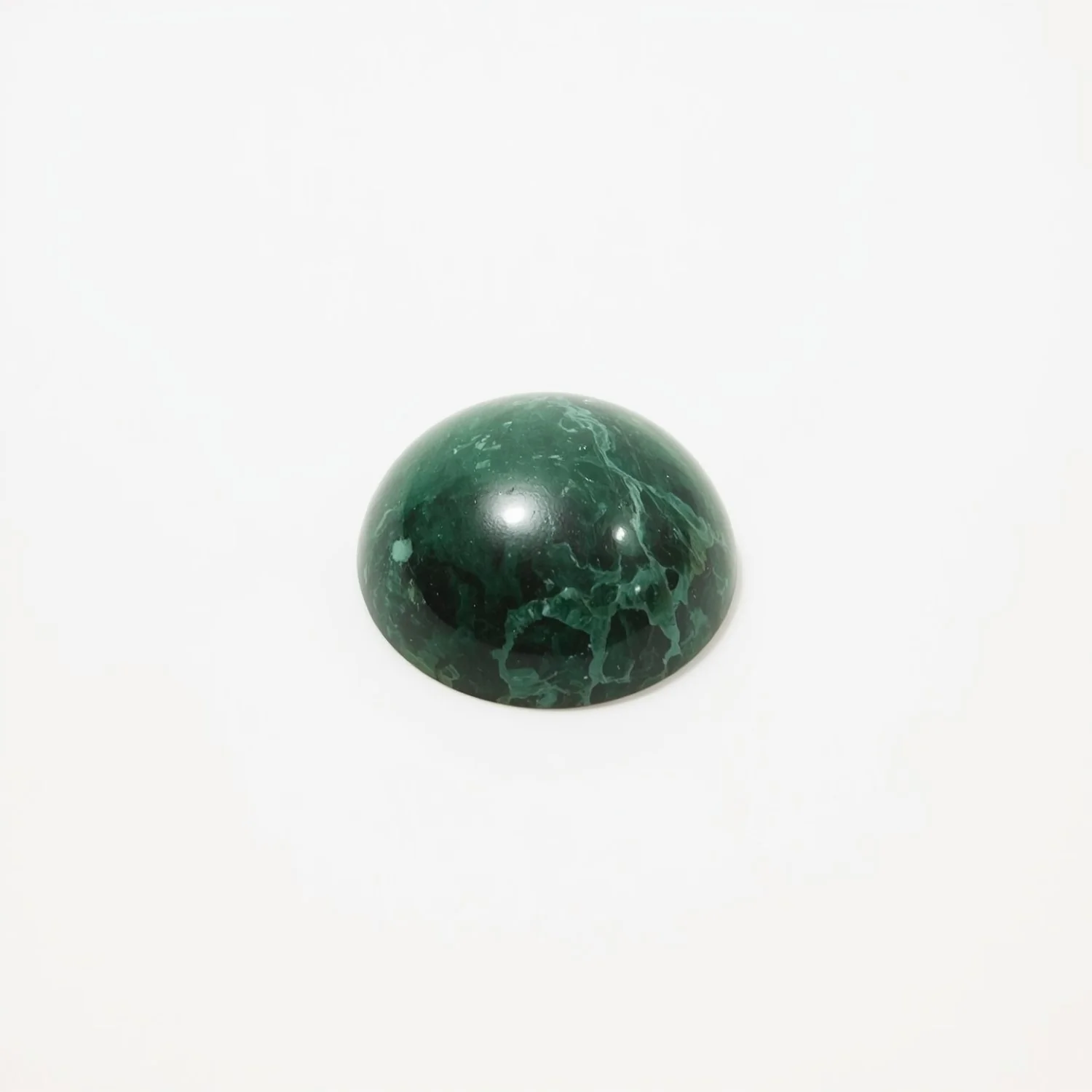 Serpentine 10PC Tiny 3x3 MM Round Cabochon Green Natural semi Precious Loose Gemstone - Image 2