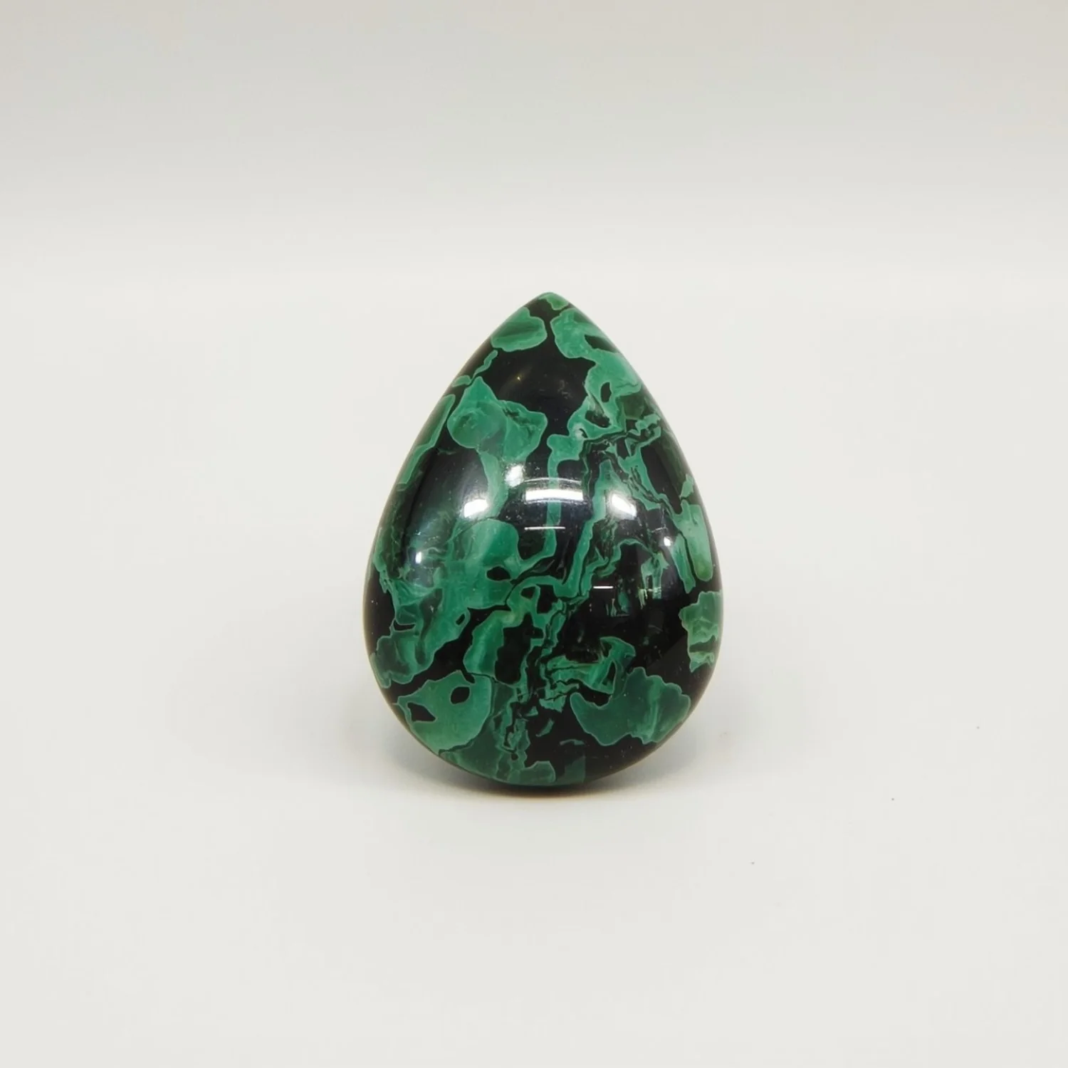Serpentine 1PC Medium 7x10 MM Pear Cabochon Green High-Quality semi Precious Loose Gems