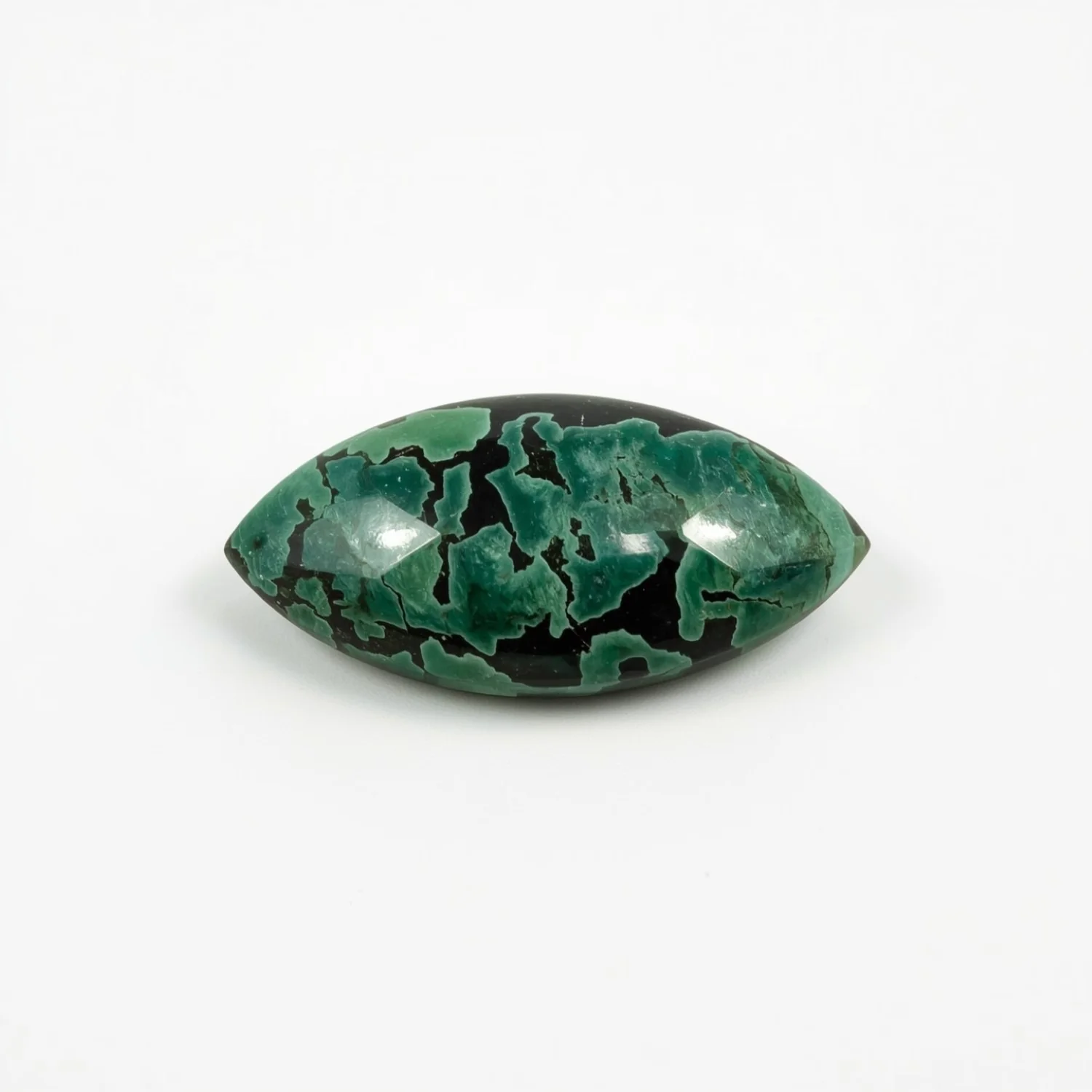 Serpentine 1PC Medium 7x14 MM Marquise Cabochon Green Genuine semi Precious Precious Gemstone