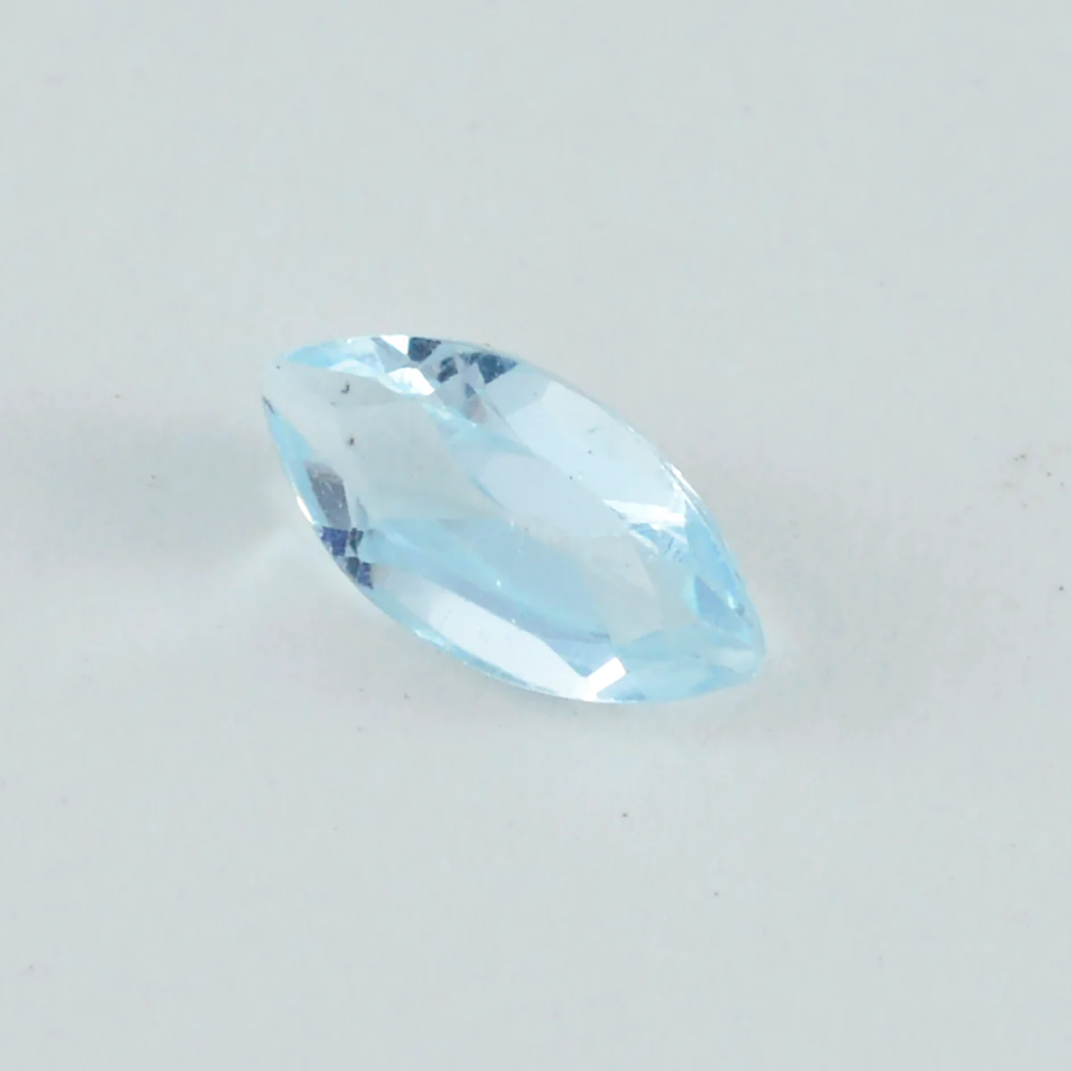 Sky Blue Topaz 1PC Medium 7x14 MM Marquise Faceted Blue Pure Semi Precious Loose Gemstones - Image 3