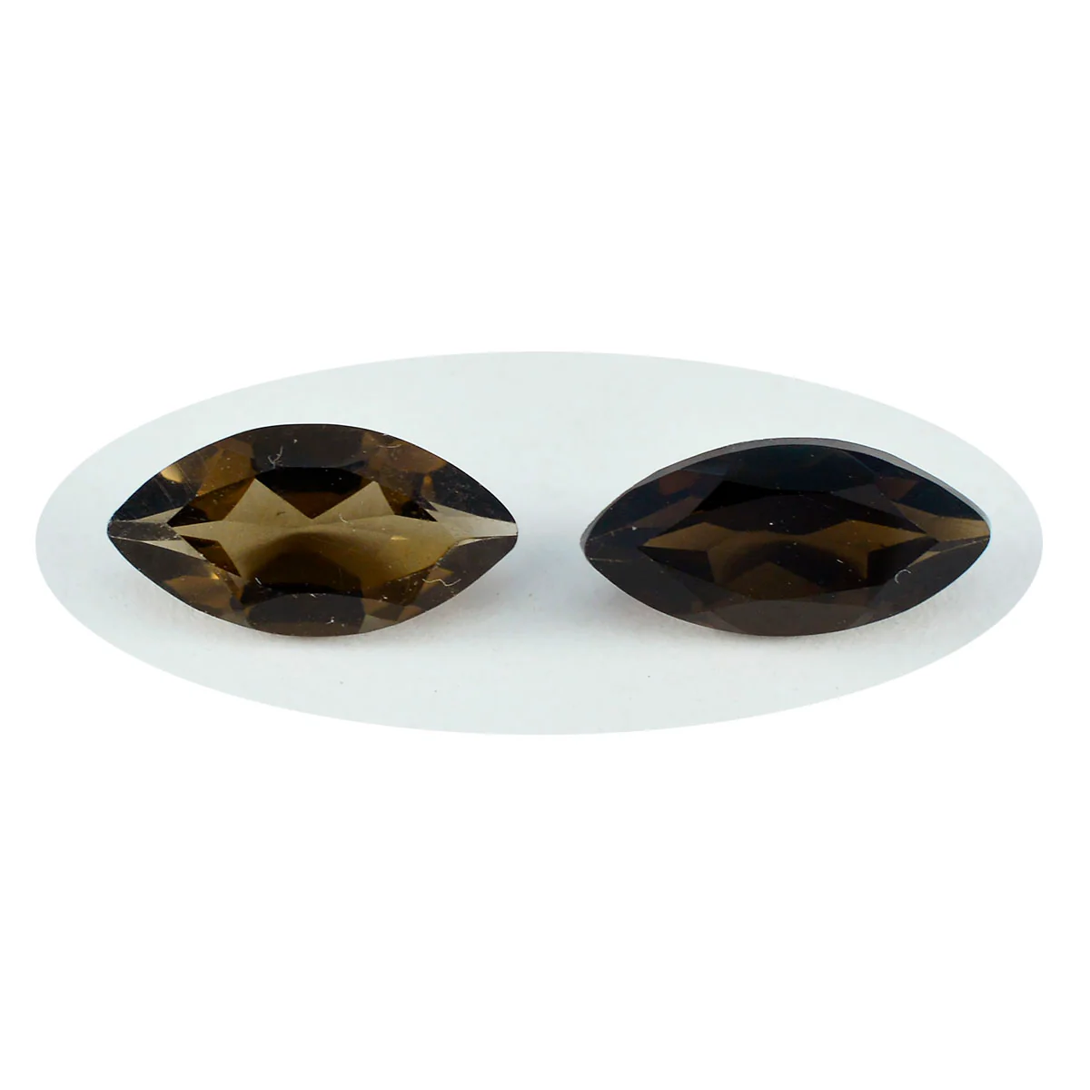 Smoky Quartz 1PC Large 8x16 MM Marquise Faceted Brown High-Quality Semi Precious Loose Gems - Image 2