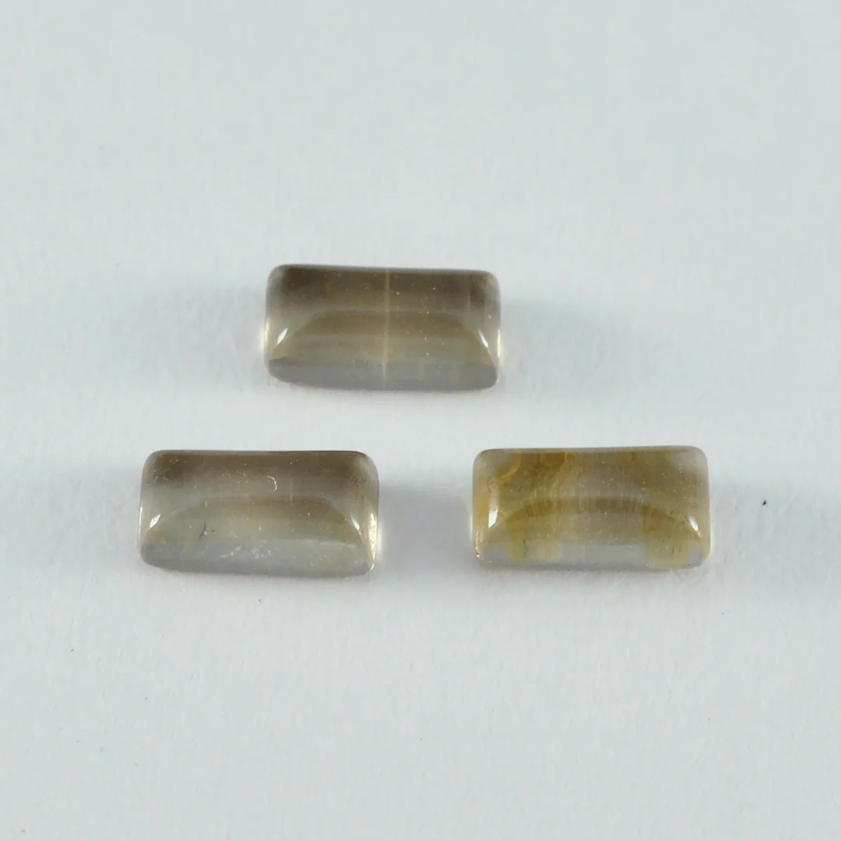 Smoky Quartz 1PC Medium 7x14 MM Baguette Cabochon Brown Pure semi Precious Precious Gemstone - Image 2