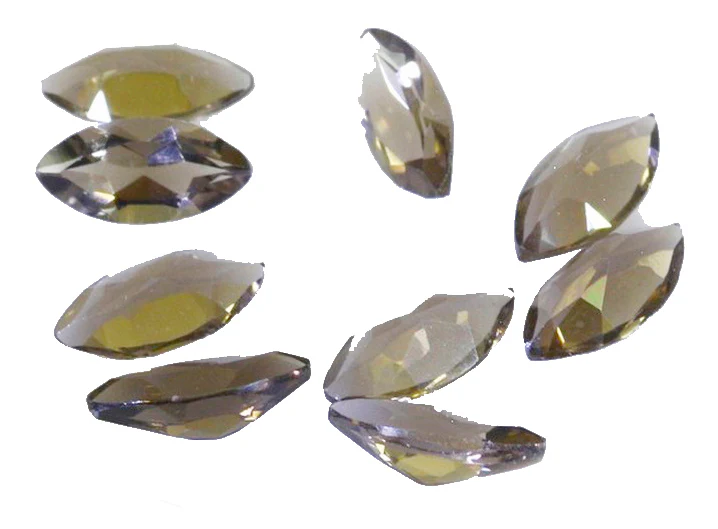 Smoky Quartz 1PC Tiny 4x8 MM Marquise Faceted Brown Luster Semi Precious Loose Gems - Image 3