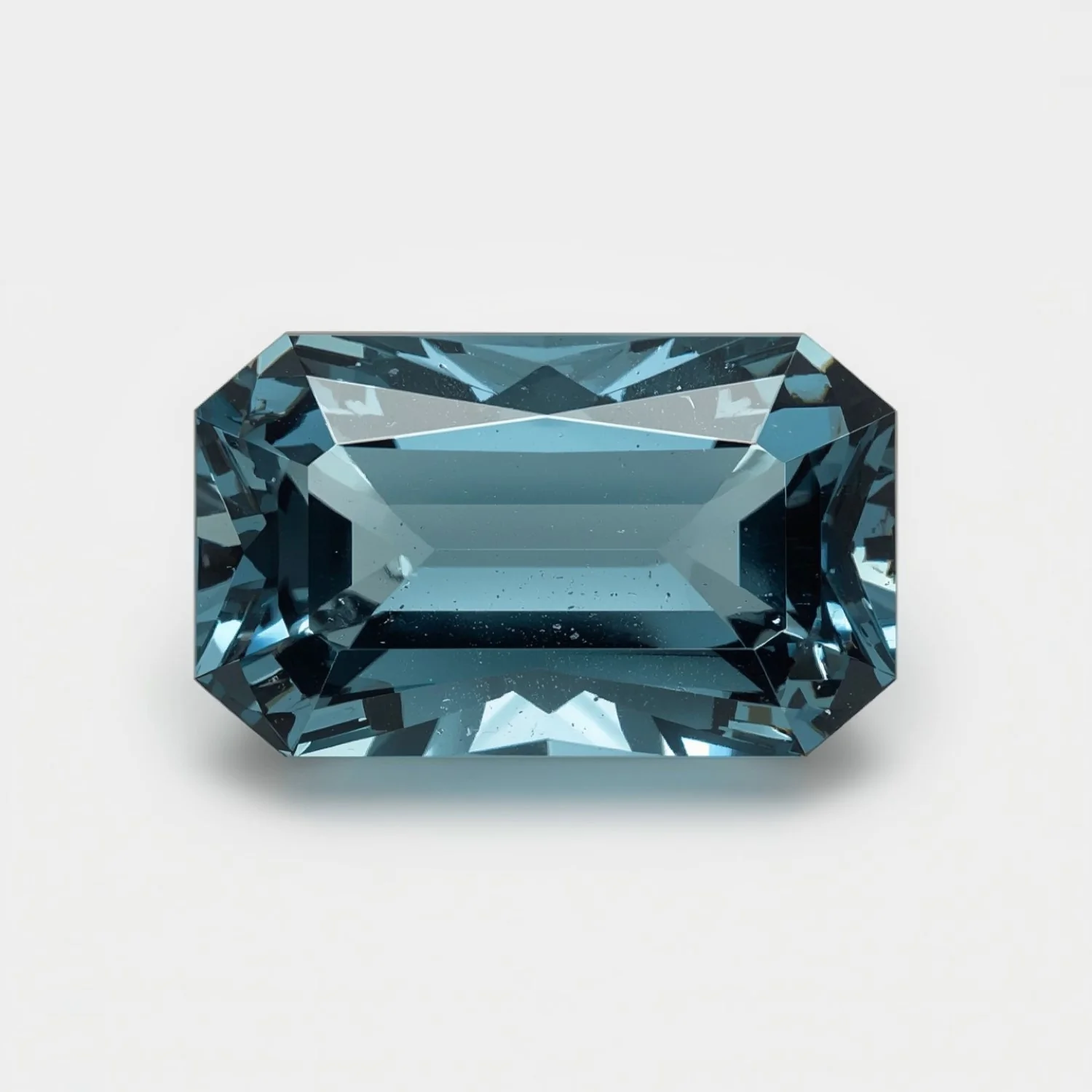 Swiss Blue Topaz 1PC Medium 7x14 MM Baguette Faceted Blue High-Quality Semi Precious Loose Gemstones