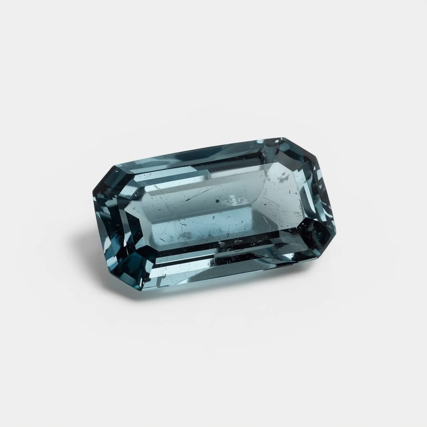 Swiss Blue Topaz 1PC Medium 7x14 MM Baguette Faceted Blue High-Quality Semi Precious Loose Gemstones - Image 2